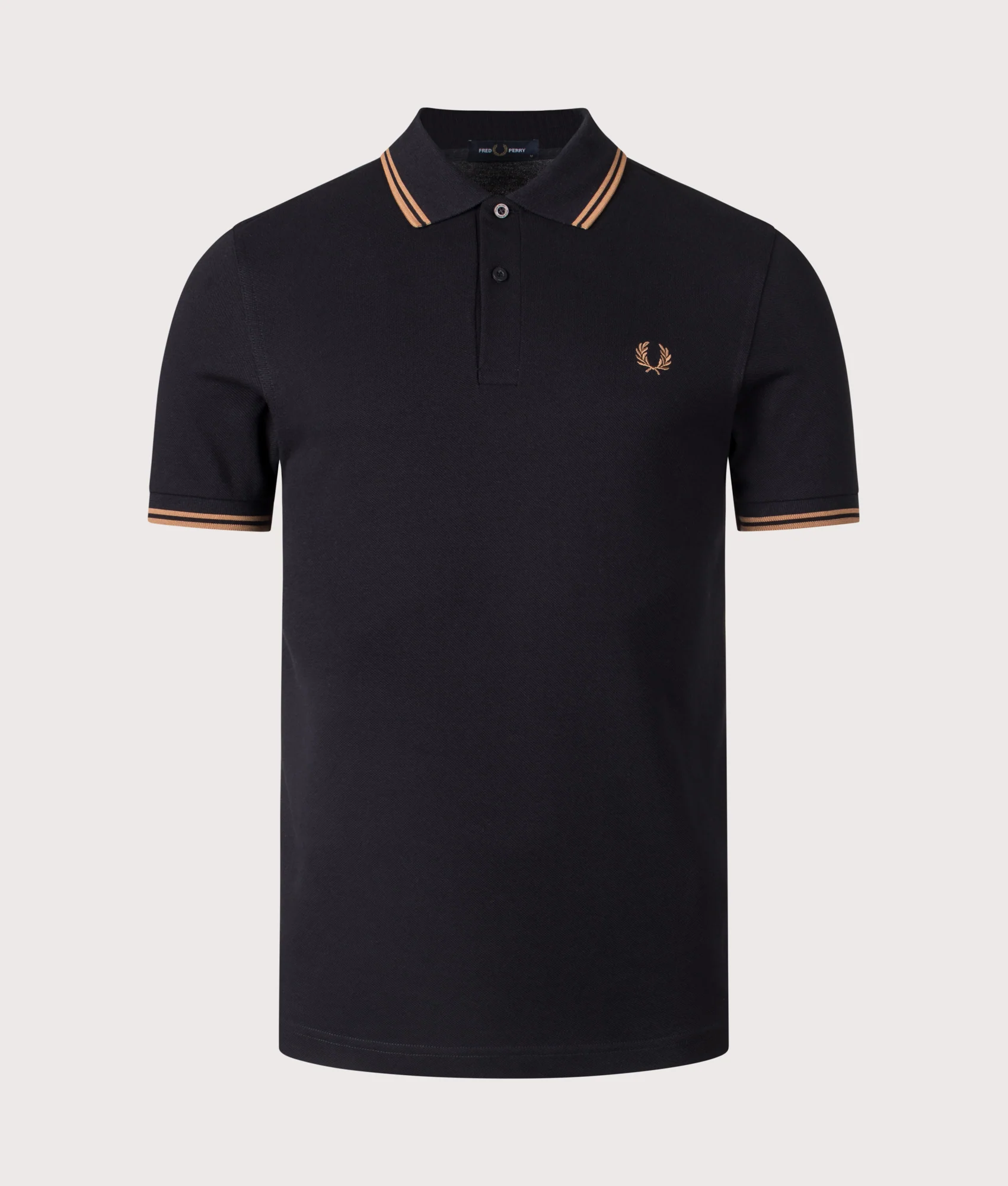Regular Fit Twin Tipped Fred Perry Polo Shirt