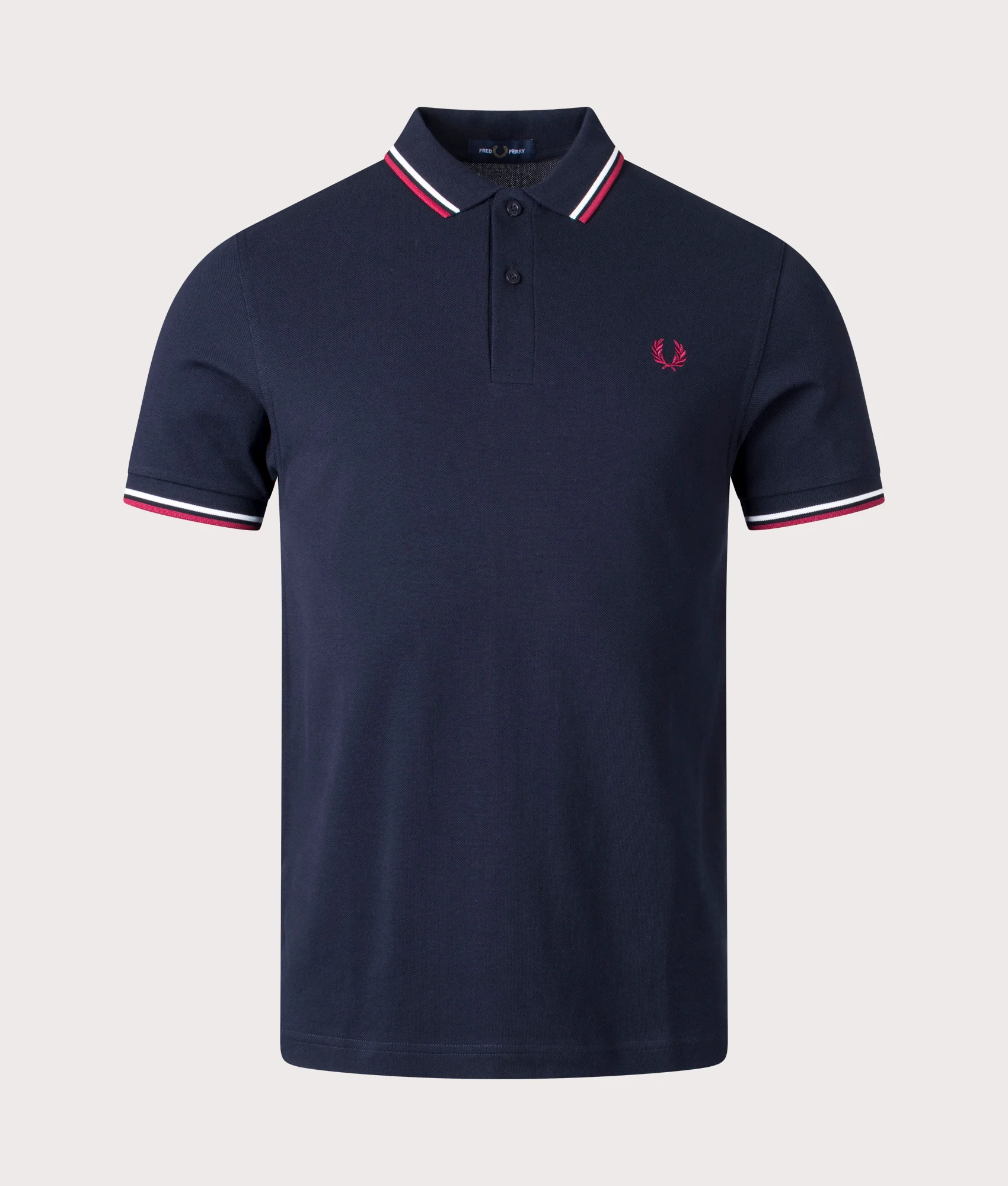 Regular Fit Twin Tipped Fred Perry Polo Shirt
