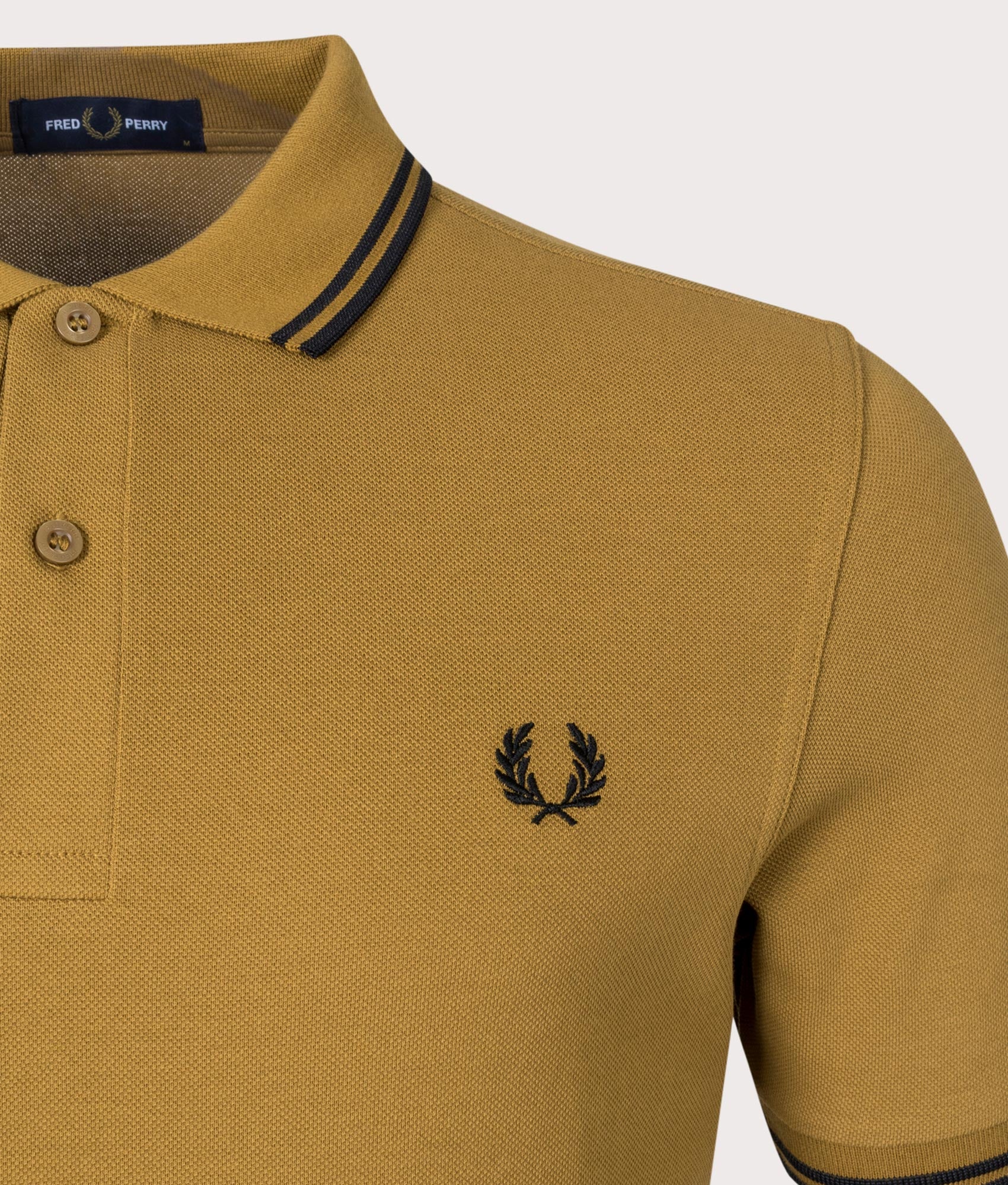 Regular Fit Twin Tipped Fred Perry Polo Shirt - Image 2