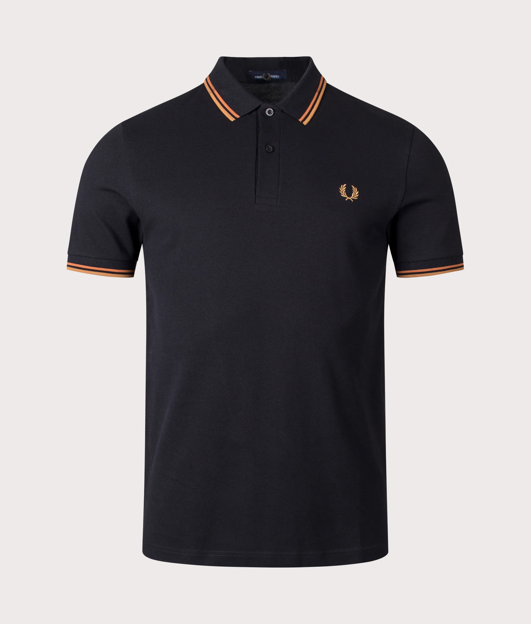 Regular Fit Twin Tipped Fred Perry Polo Shirt