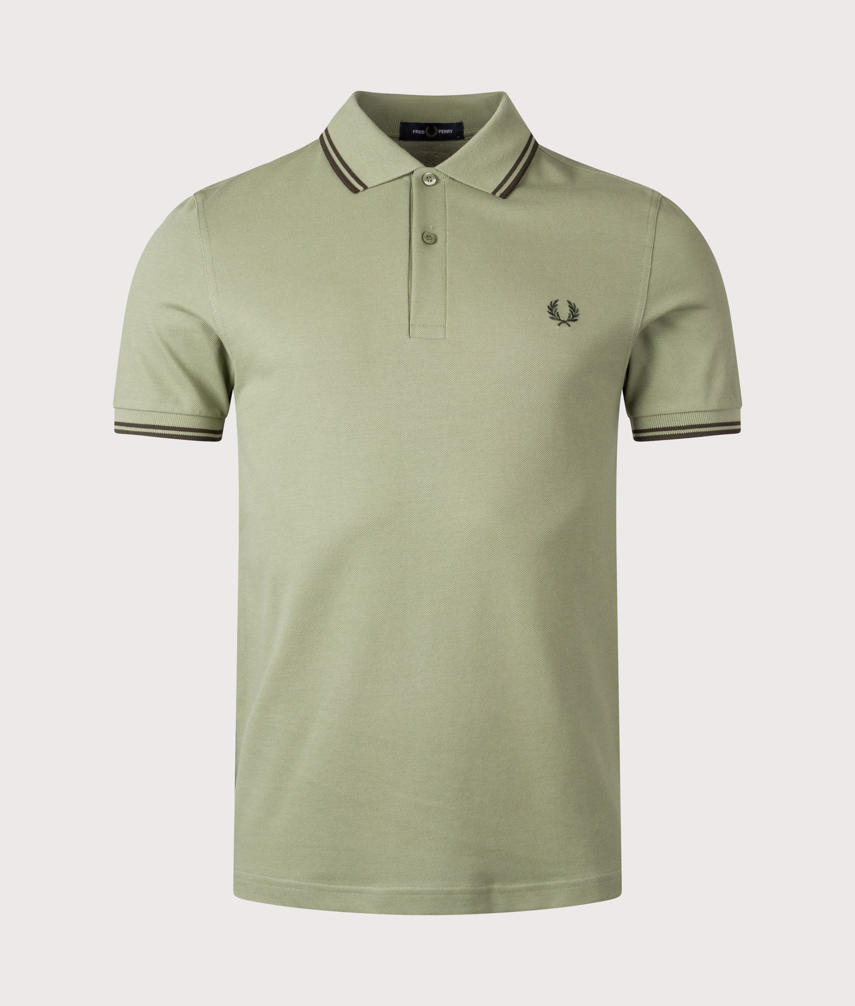 Regular Fit Twin Tipped Fred Perry Polo Shirt