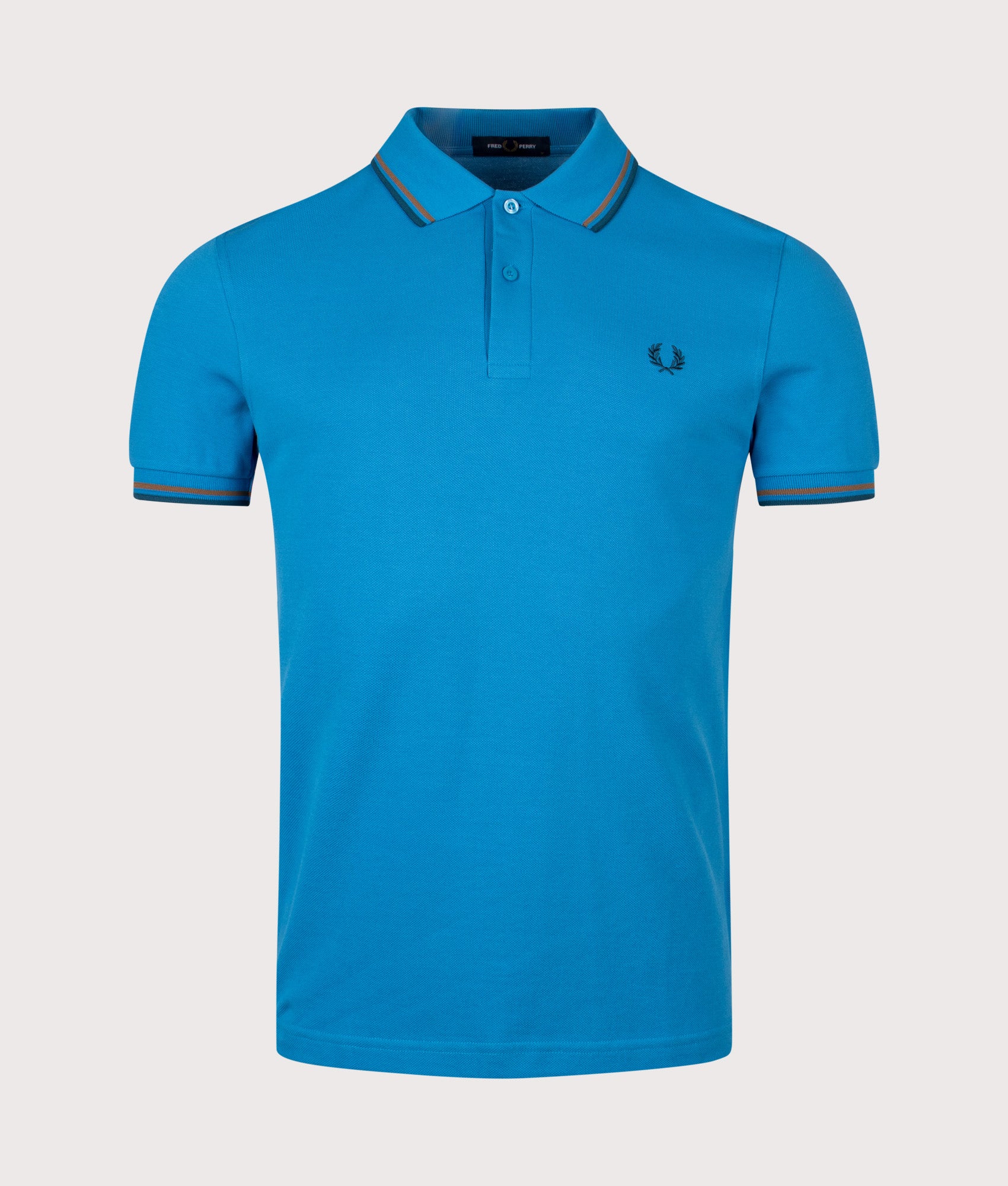 Regular Fit Twin Tipped Fred Perry Polo Shirt