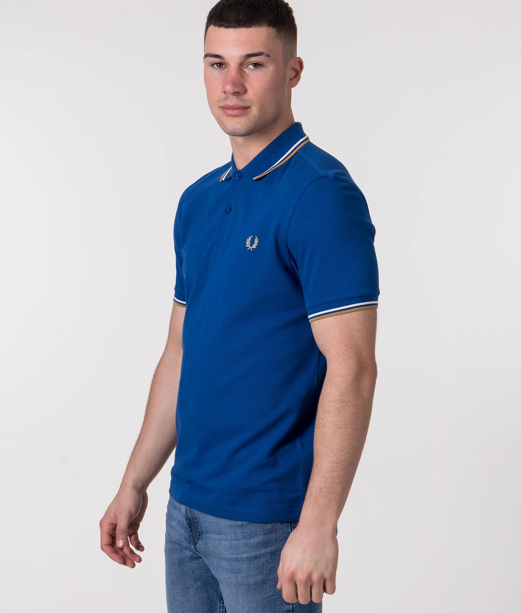Regular Fit Twin Tipped Polo Shirt - Image 3