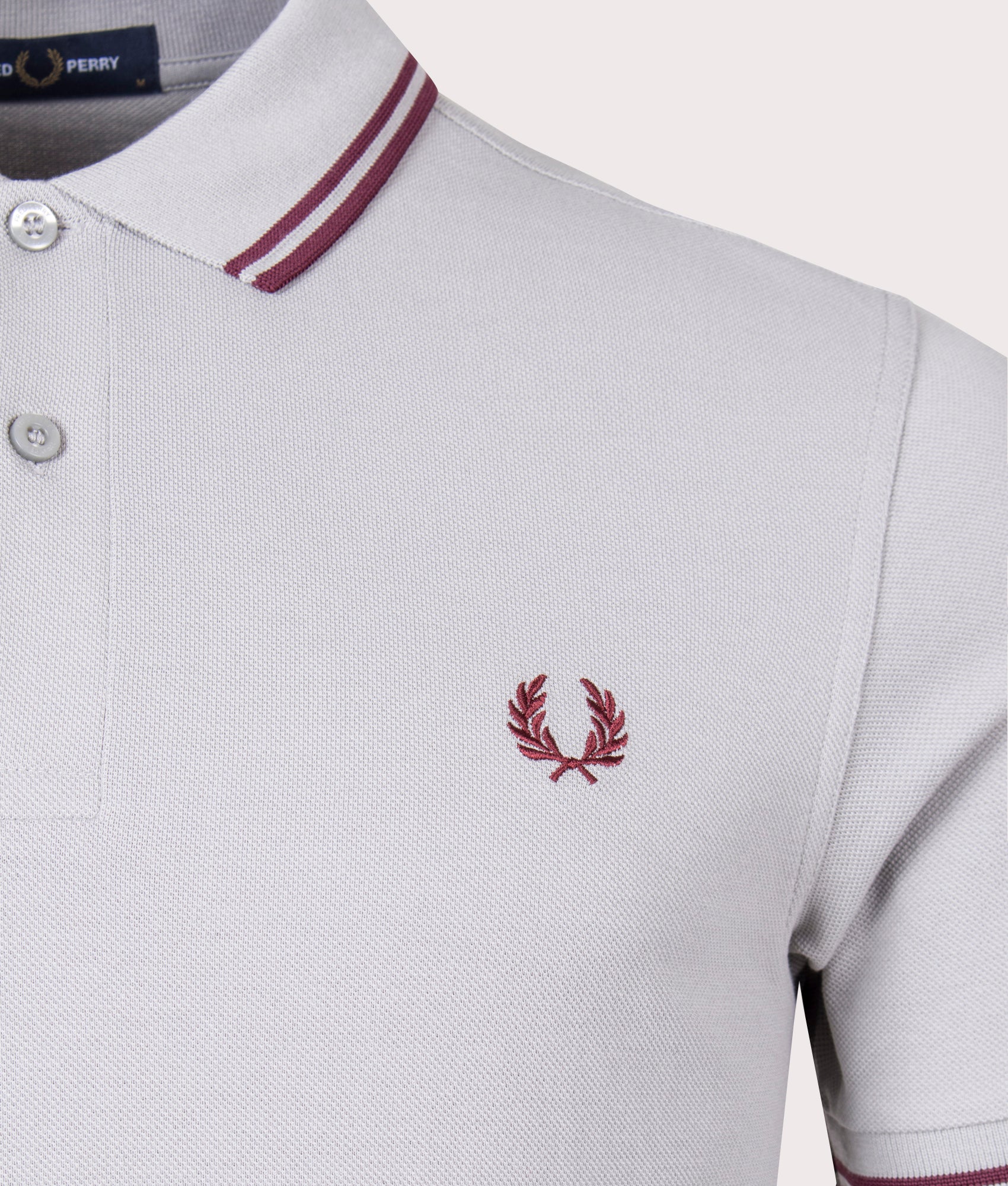 Regular Fit Twin Tipped Fred Perry Polo Shirt - Image 2