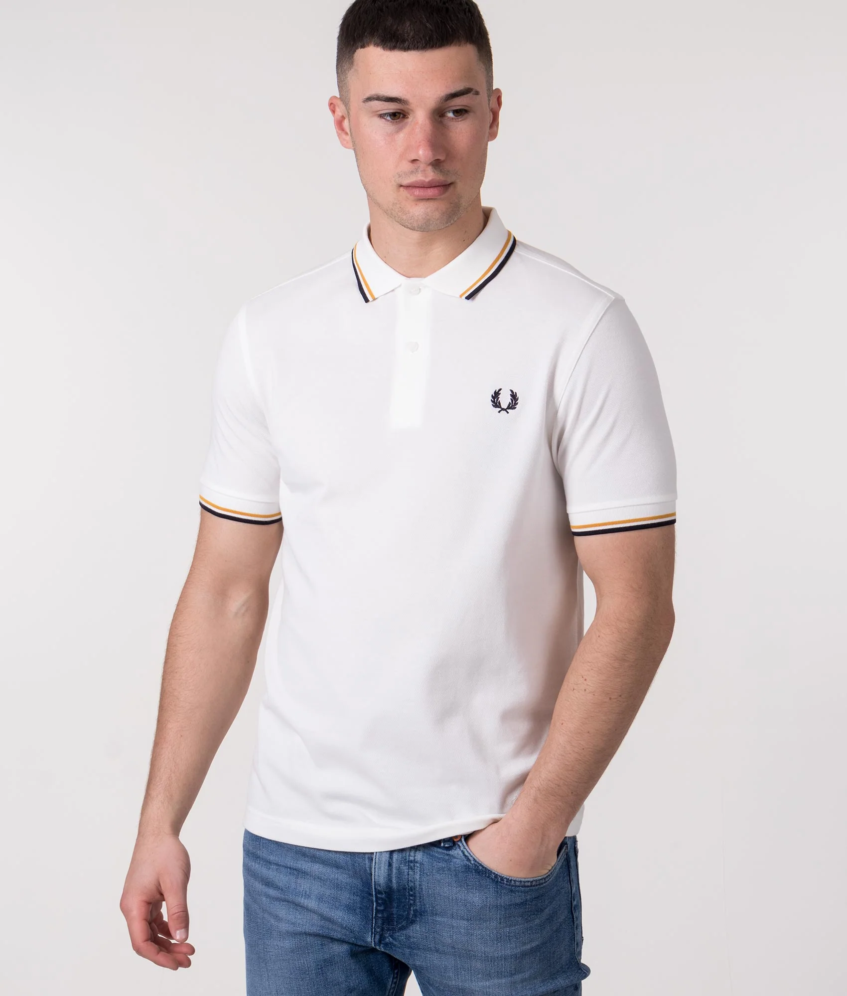 Regular Fit Twin Tipped Polo Shirt