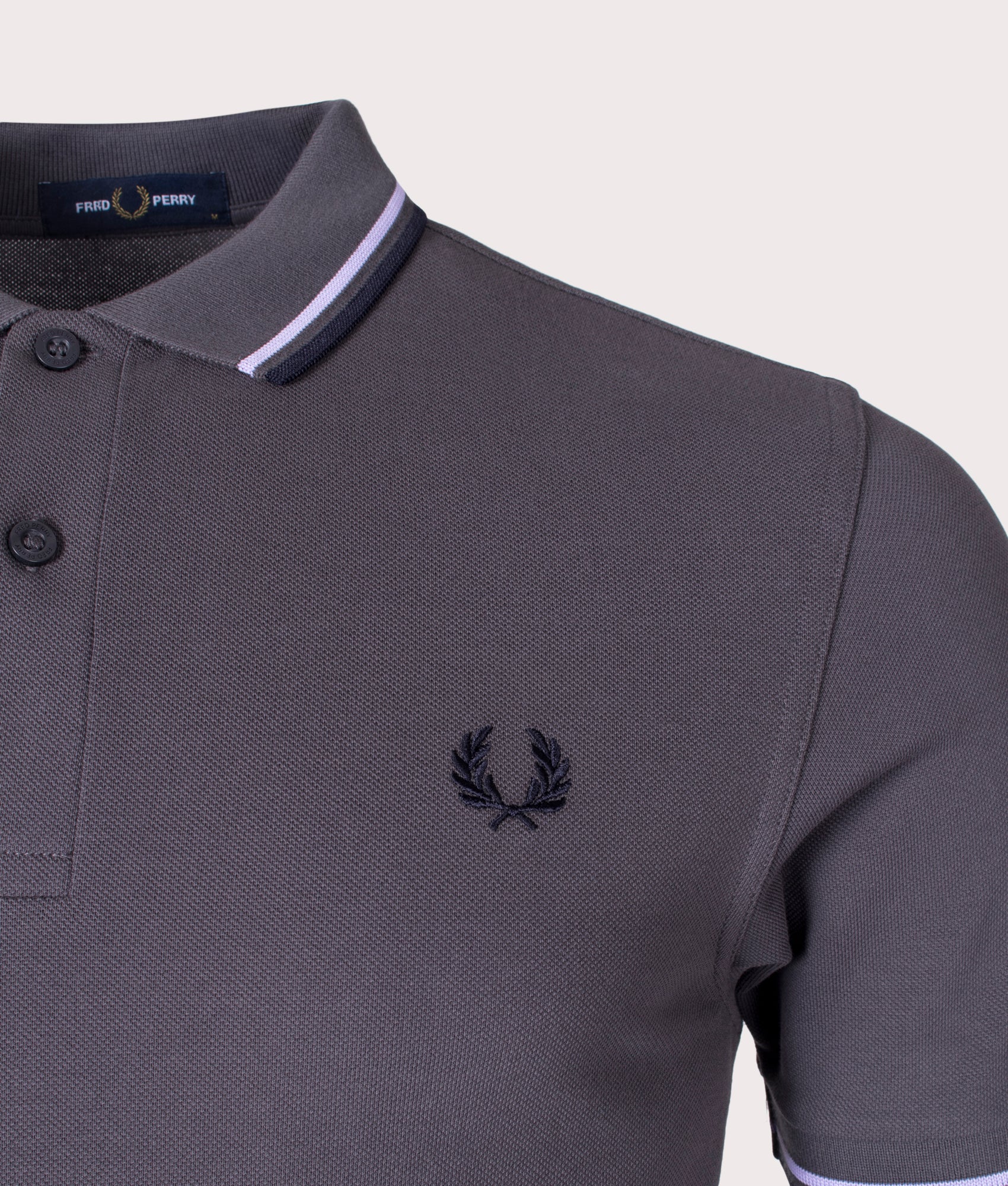 Regular Fit Twin Tipped Fred Perry Polo Shirt - Image 2