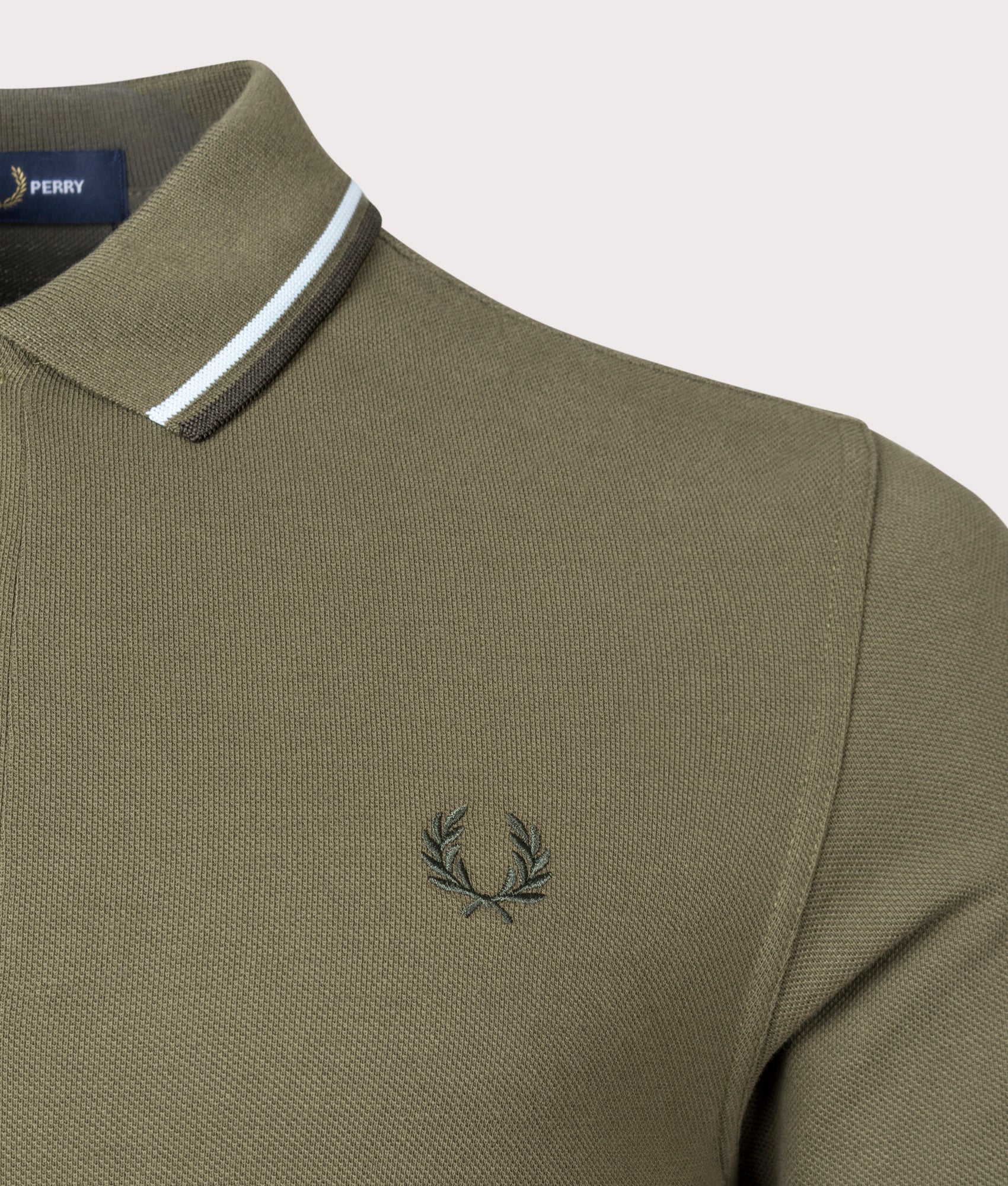 Regular Fit Twin Tipped Fred Perry Polo Shirt - Image 2