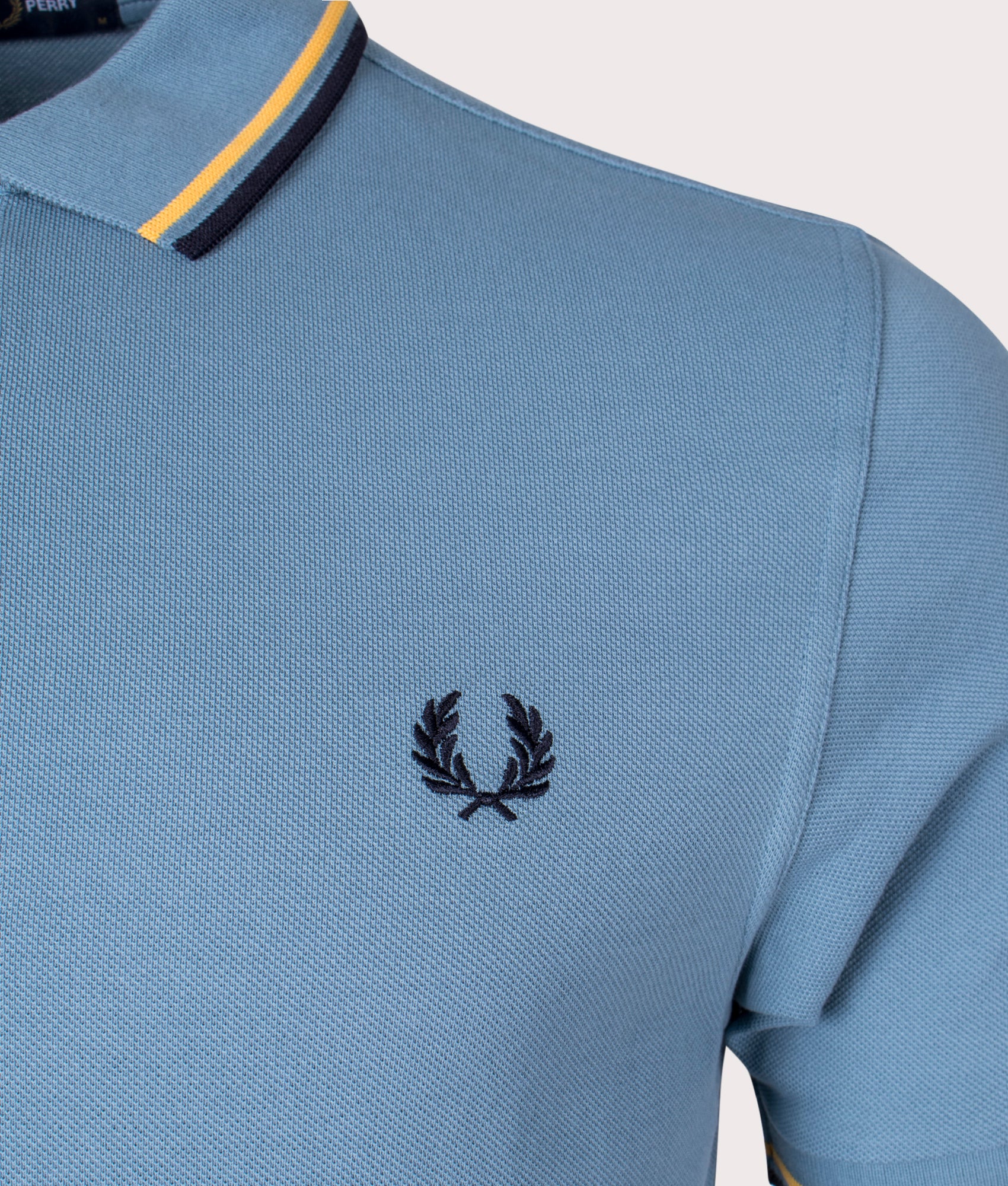 Regular Fit Twin Tipped Fred Perry Polo Shirt - Image 2