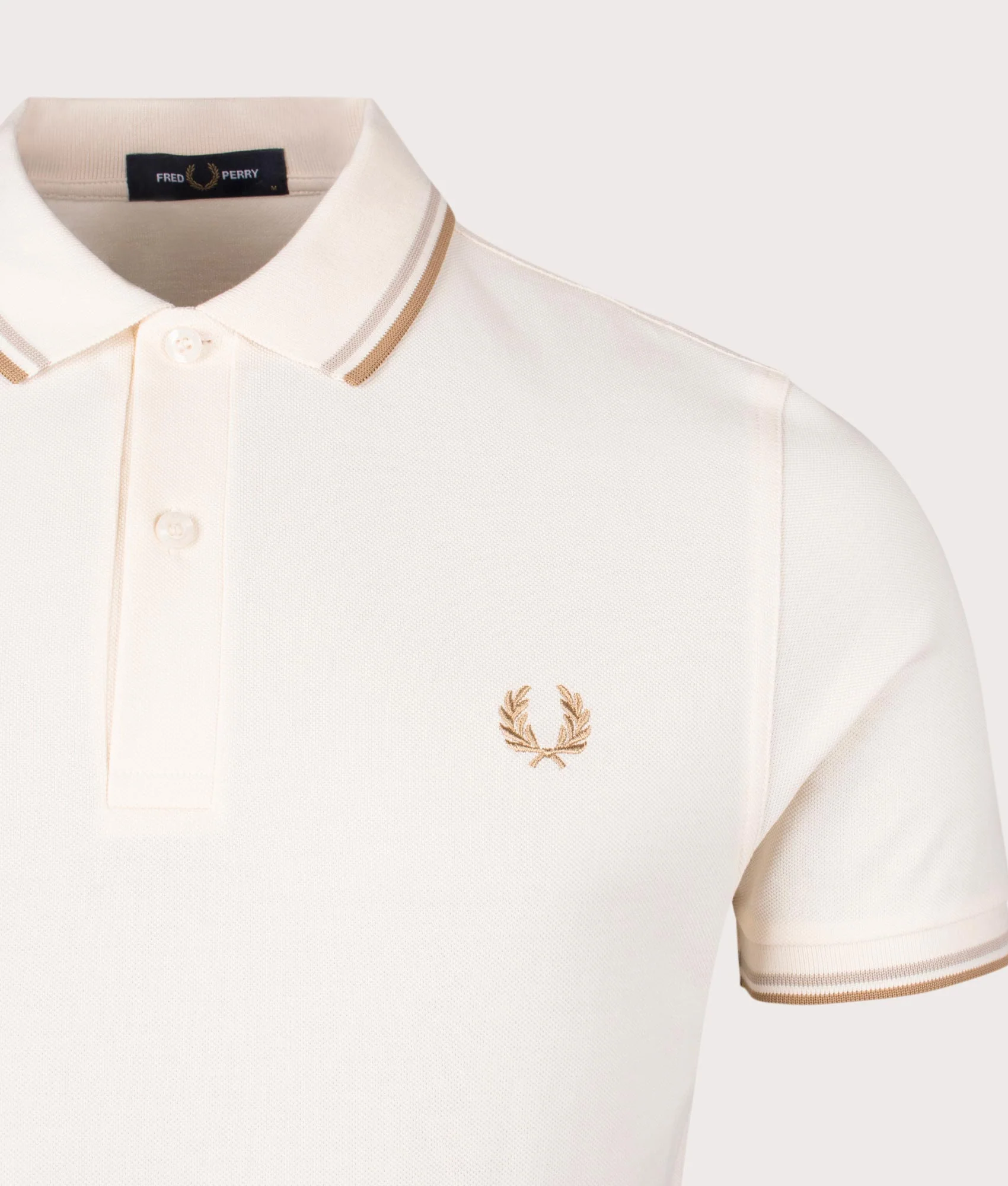 Regular Fit Twin Tipped Fred Perry Polo Shirt - Image 2