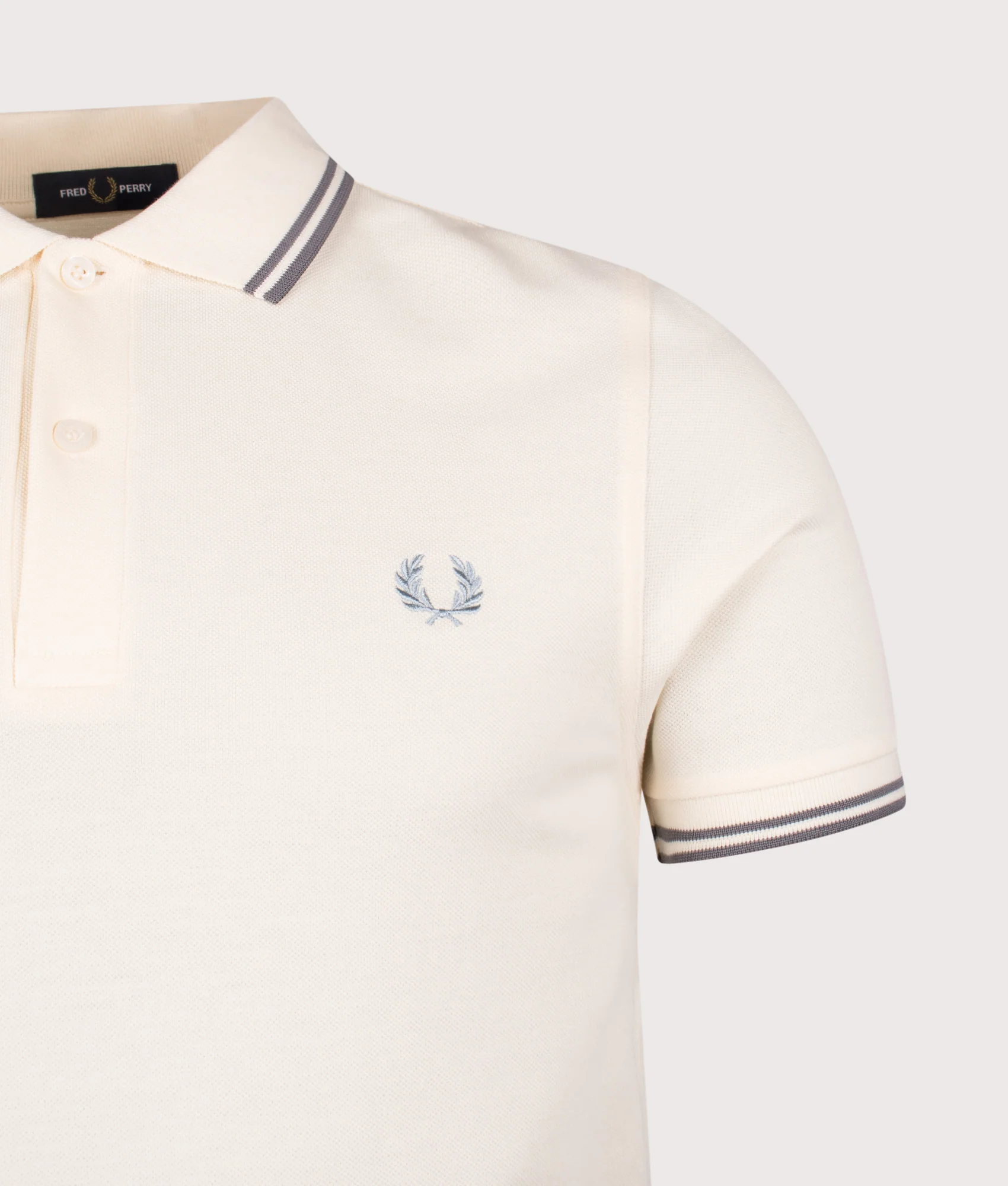 Regular Fit Twin Tipped Fred Perry Polo Shirt - Image 2