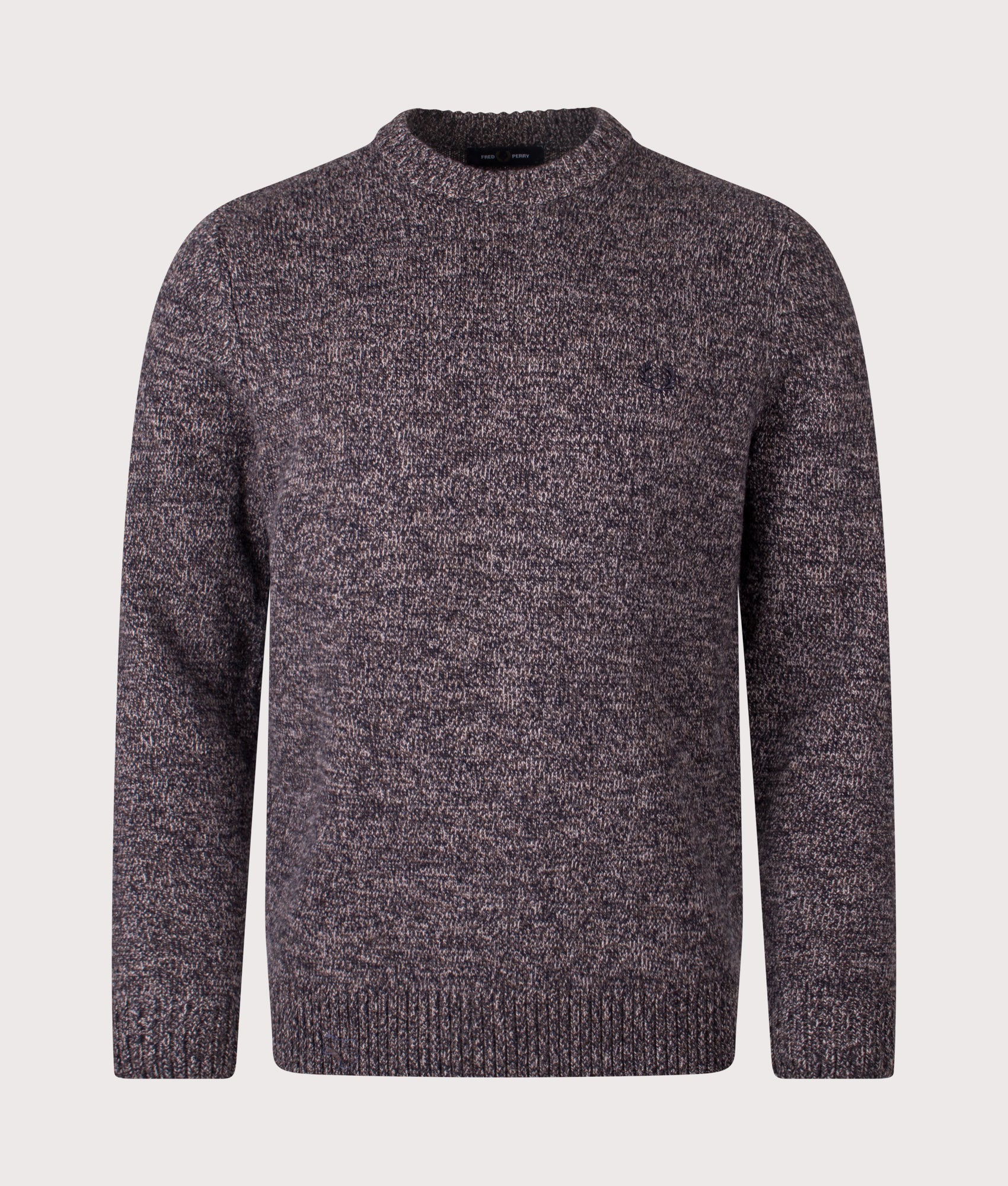 Regular Fit Twisted Marl Jumper