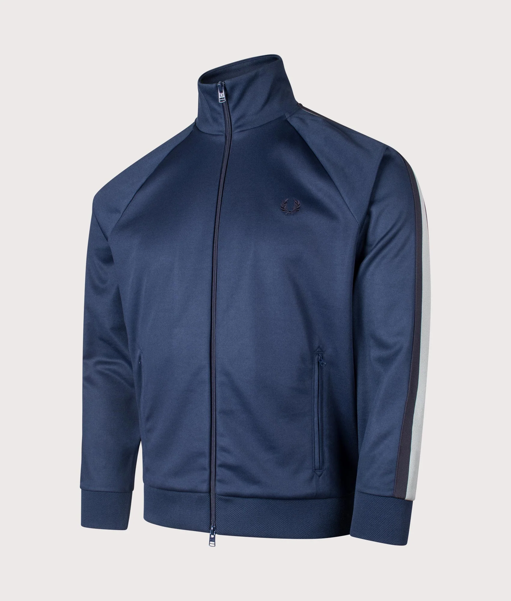 Regular Fit Two Colour Tape Track Jacket