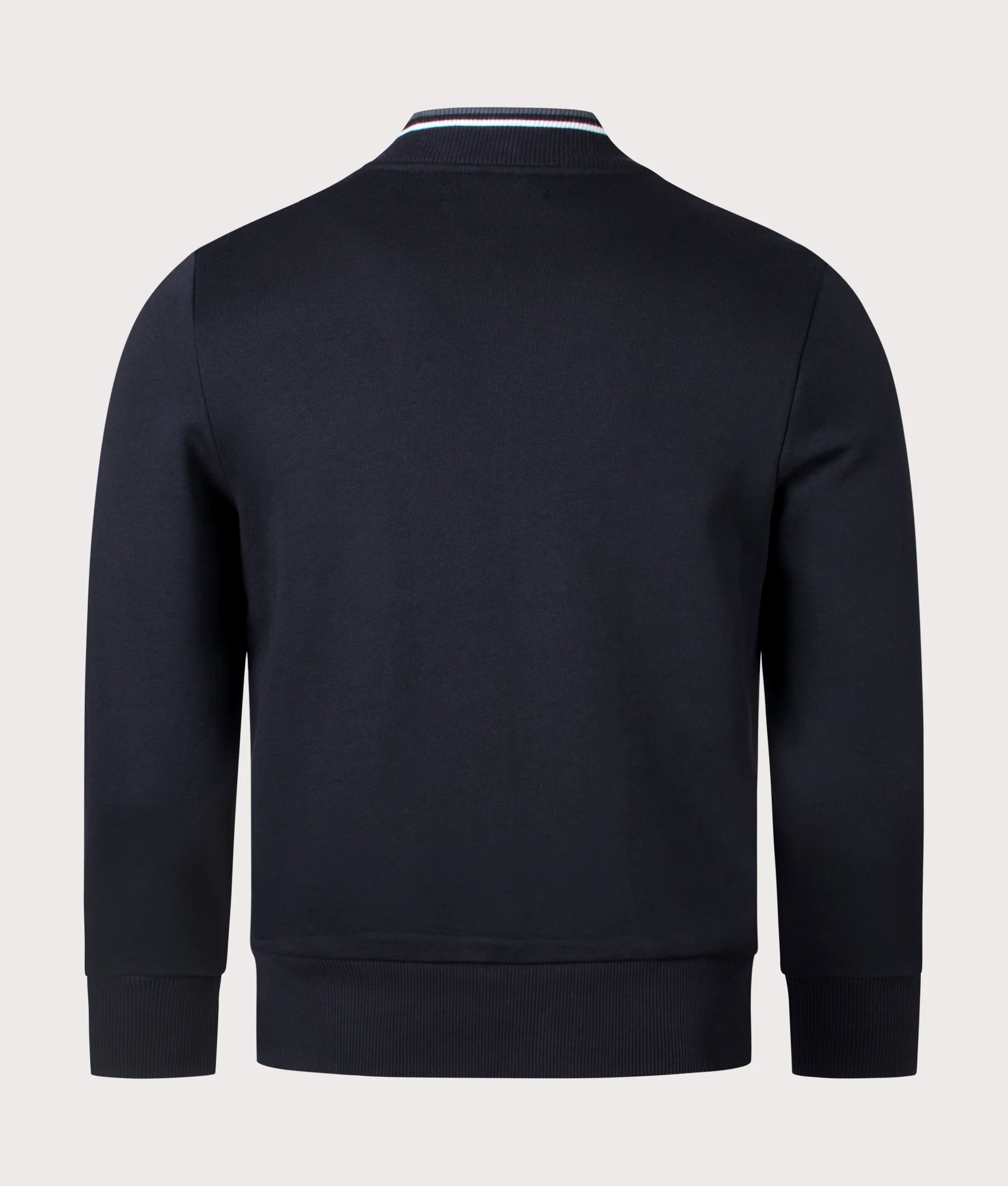 Regular Fit Zip Through Bomber Sweatshirt - Image 5