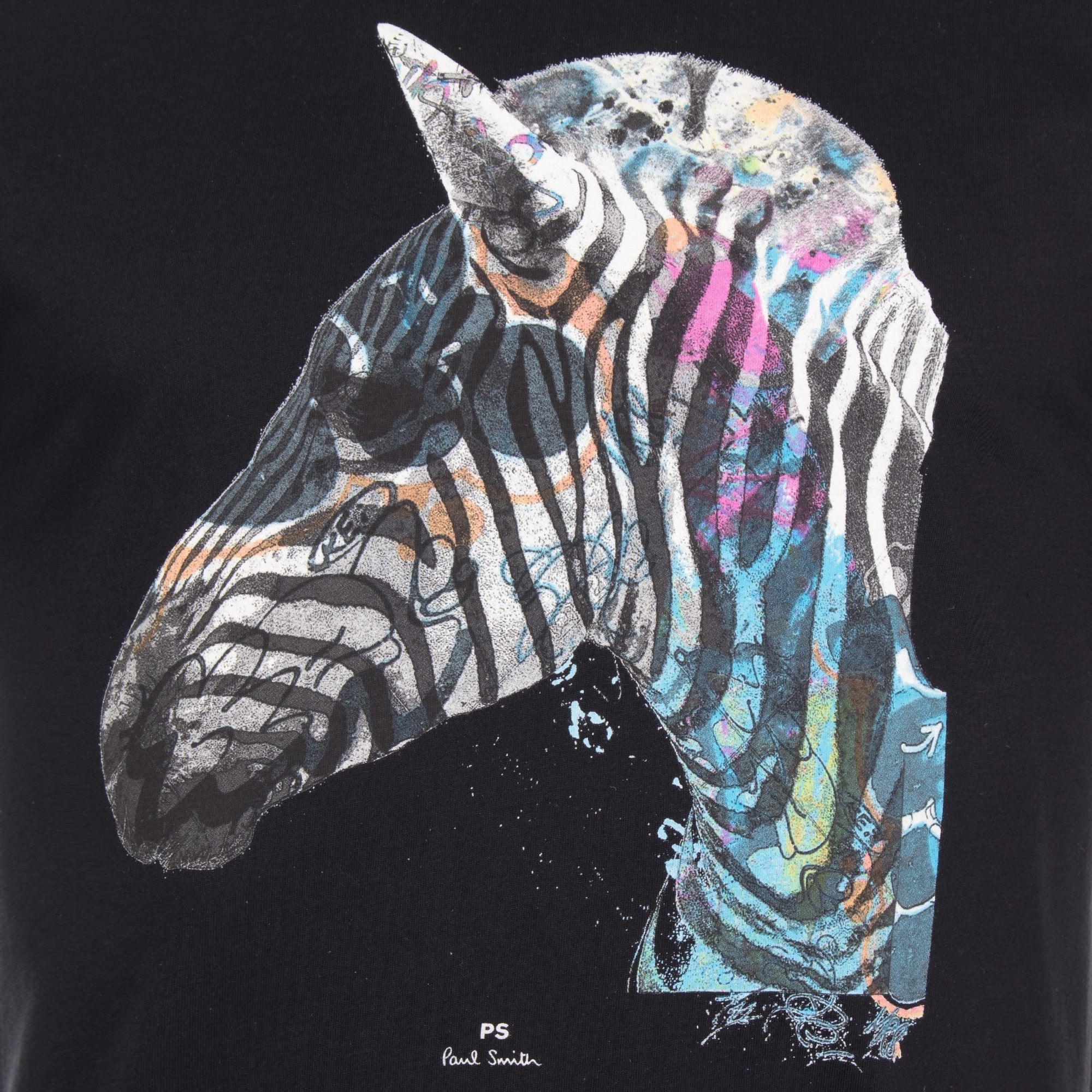 Regular Fit Graffiti Zebra T-Shirt - Image 2