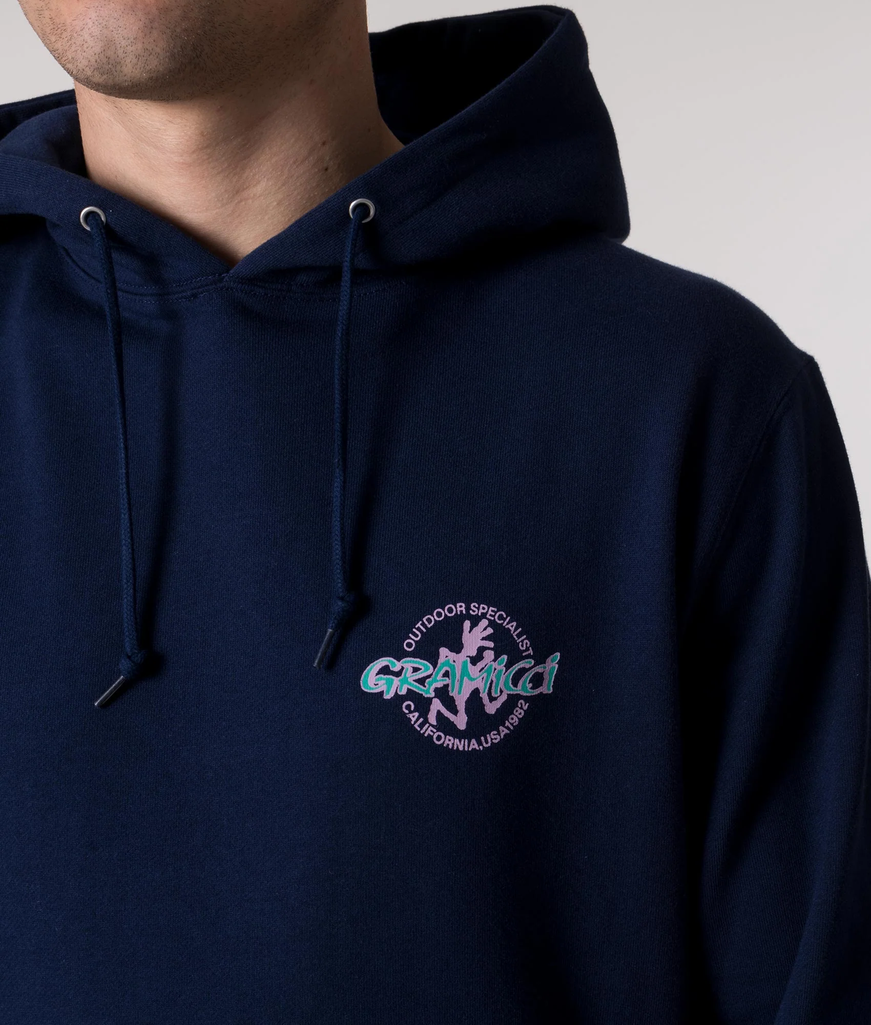 Relaxed Fit Running Man Hoodie - Image 3