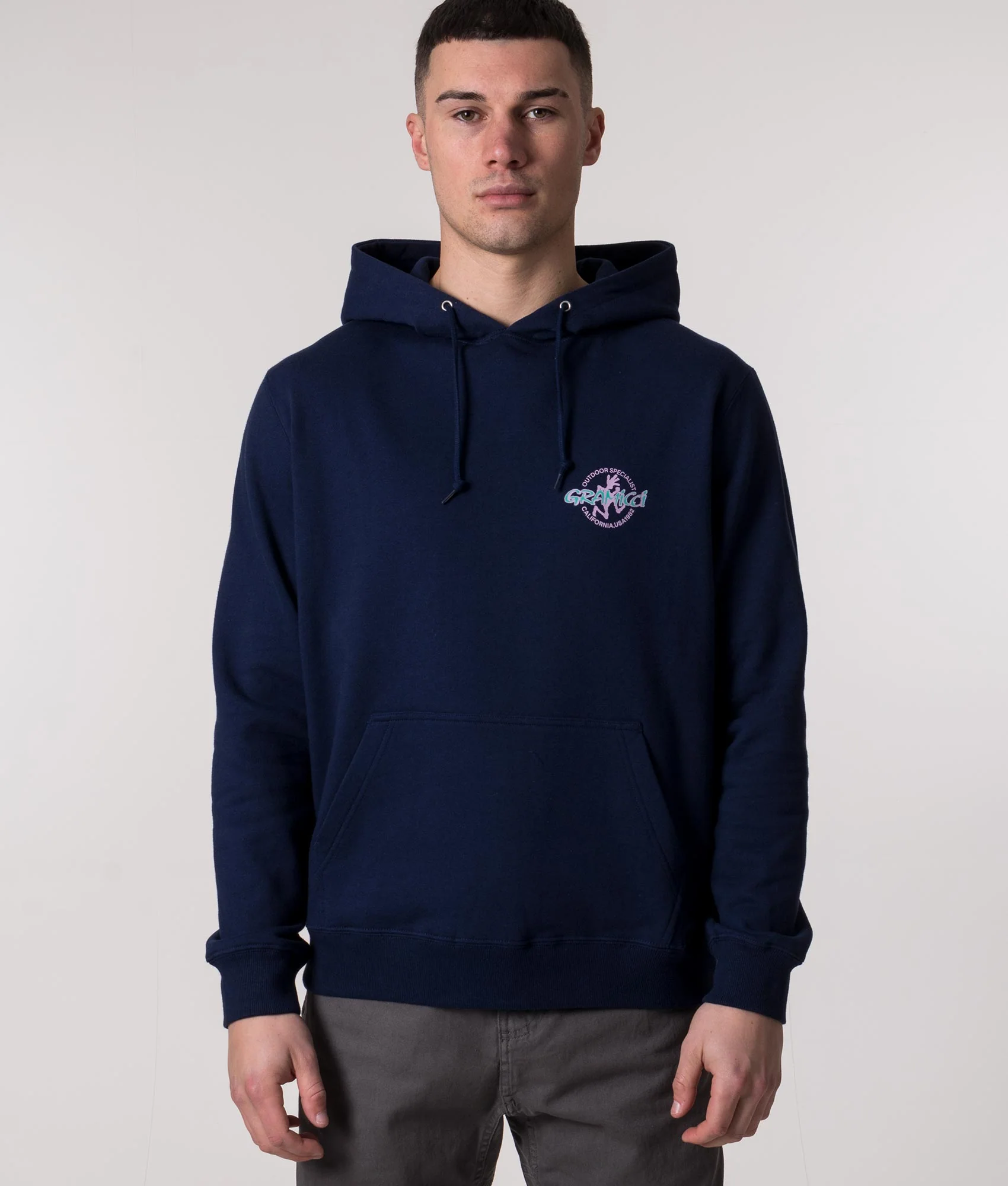 Relaxed Fit Running Man Hoodie - Image 5