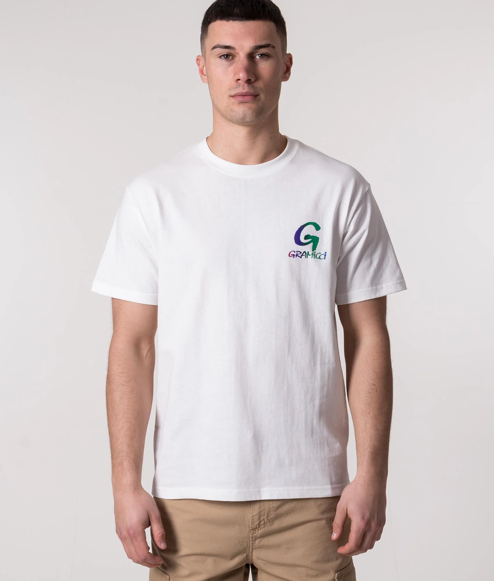Relaxed Fit Stacked Logo T-Shirt - Image 5