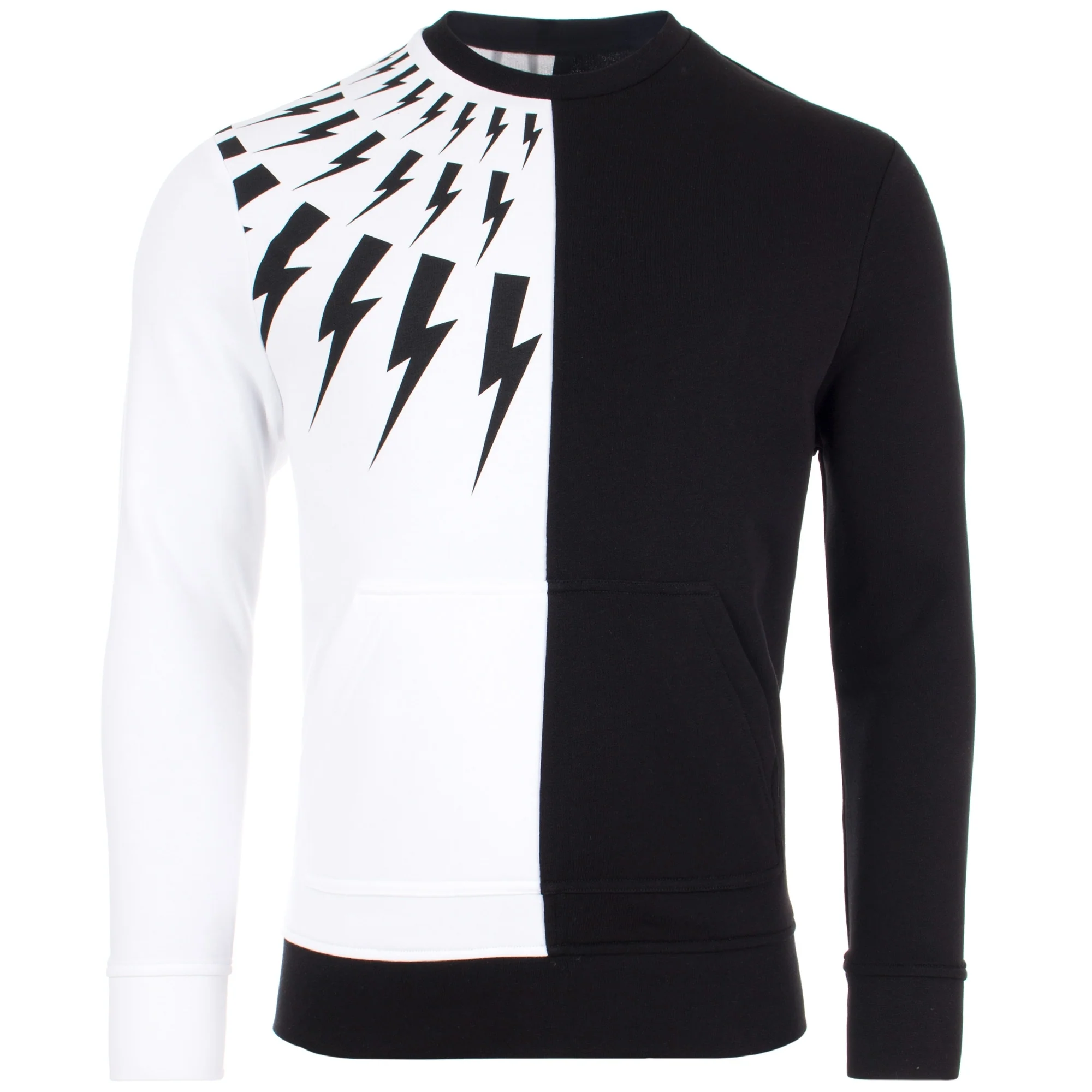 Half-Sliced Thunderbolt Sweatshirt