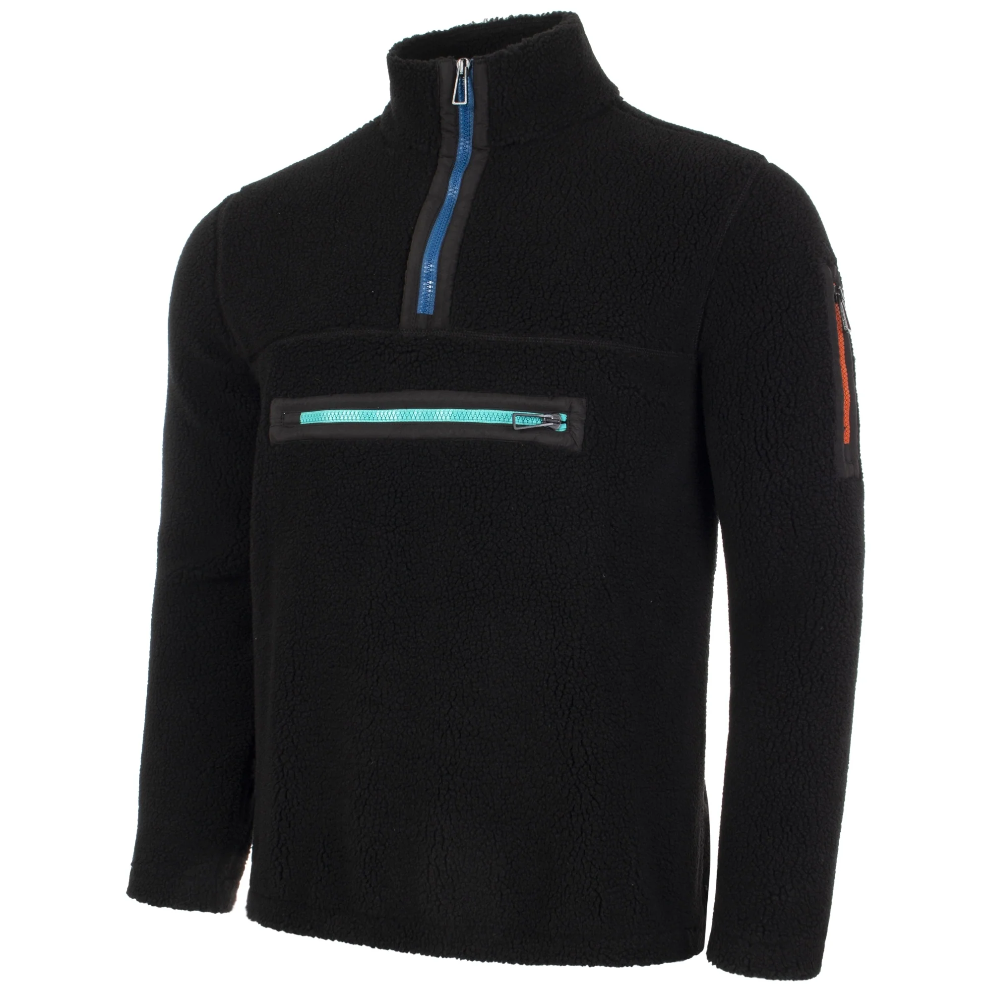 Regular Fit Half Zip Fleece - Image 2