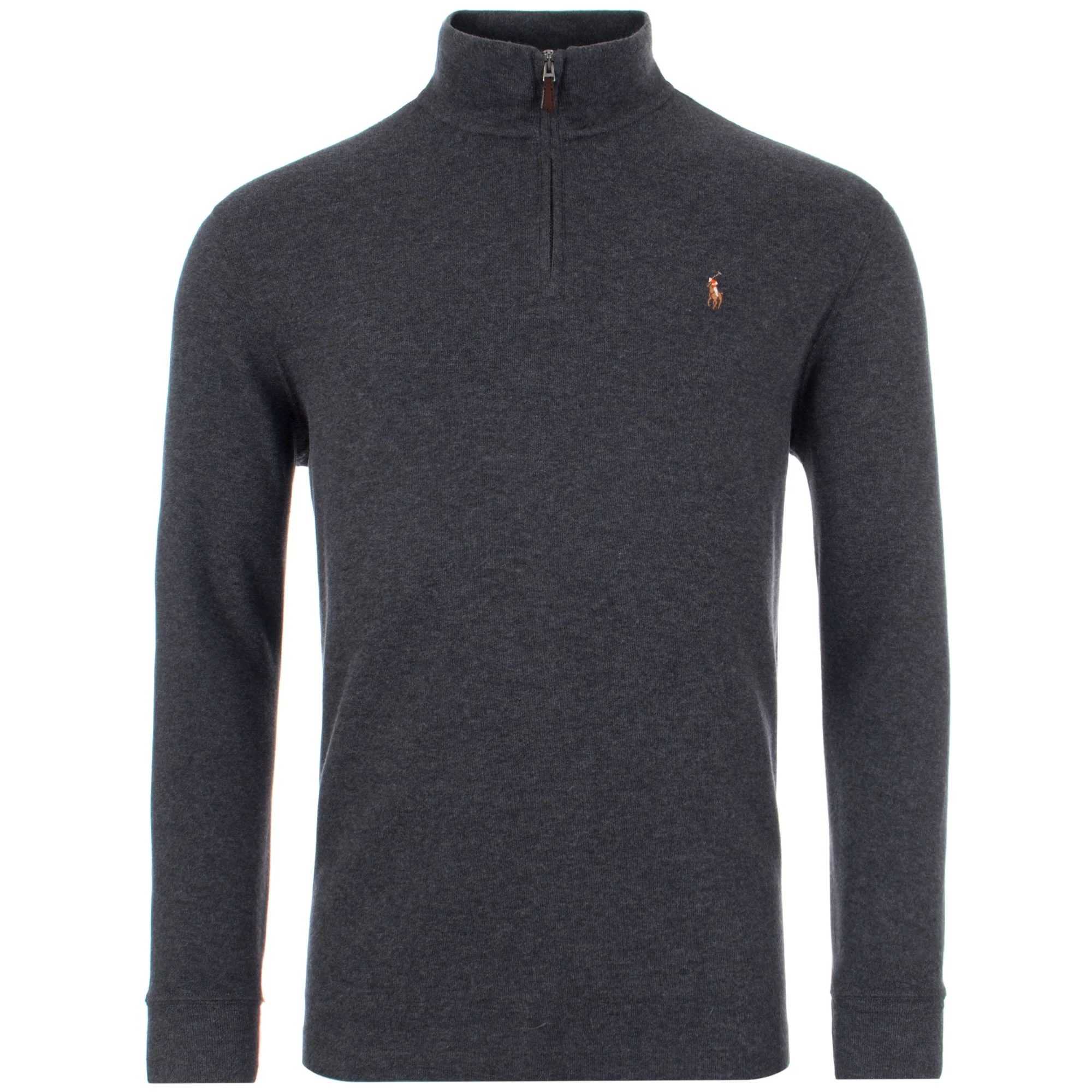 Estate-Rib Quarter Zip Knit Jumper