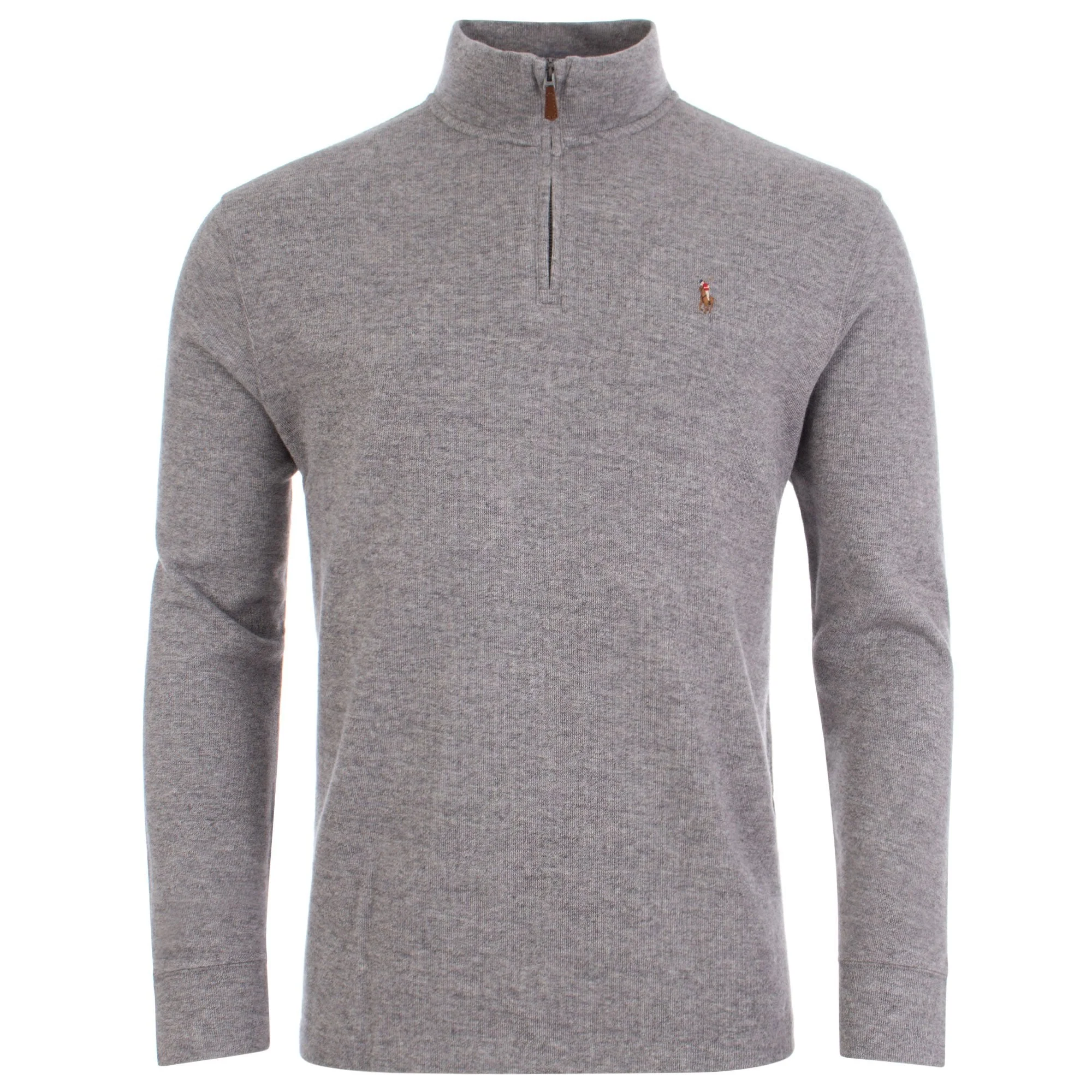 Estate-Rib Quarter Zip Knit Jumper