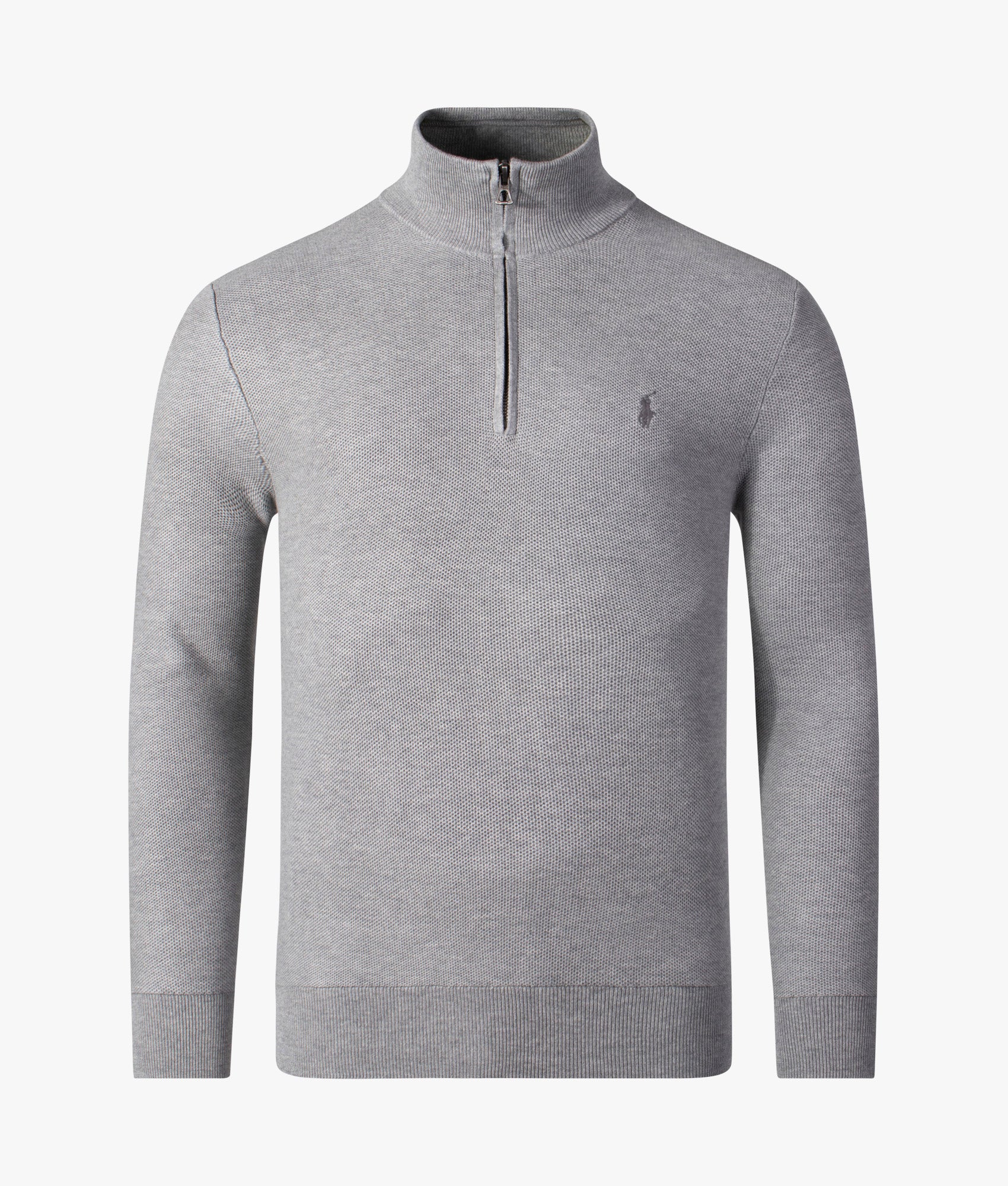 Half Zip Pima Cotton Jumper