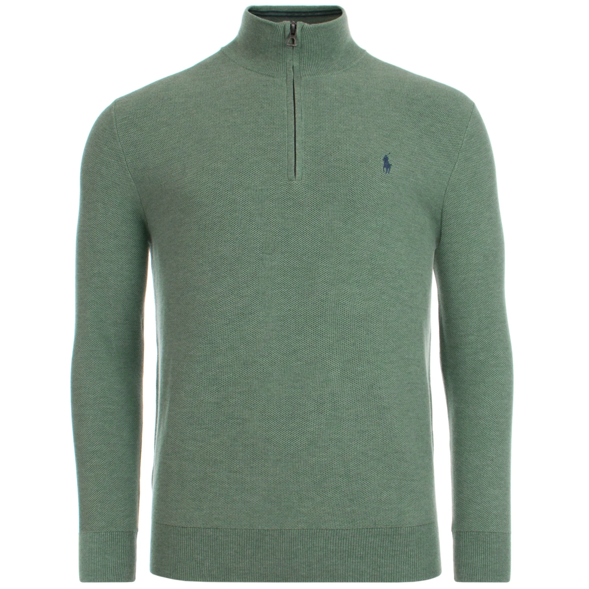 Half Zip Pima Cotton Jumper
