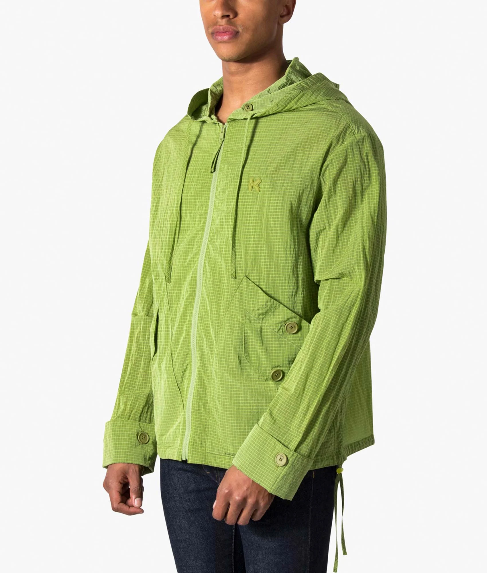 Hooded Blouson Jacket - Image 3
