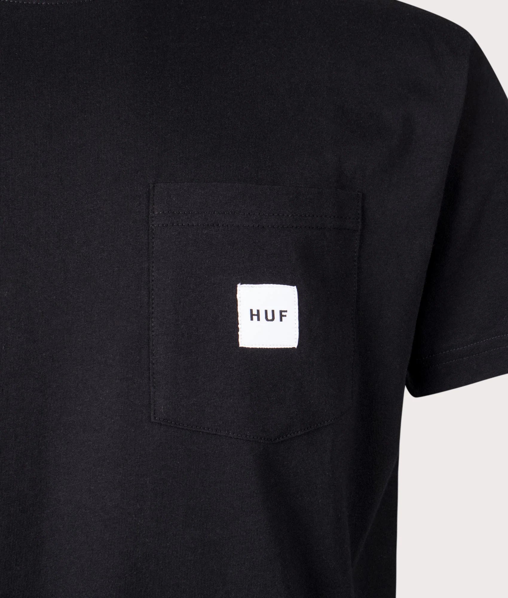 Huf Set Box Logo Pocket T-Shirt - Image 2
