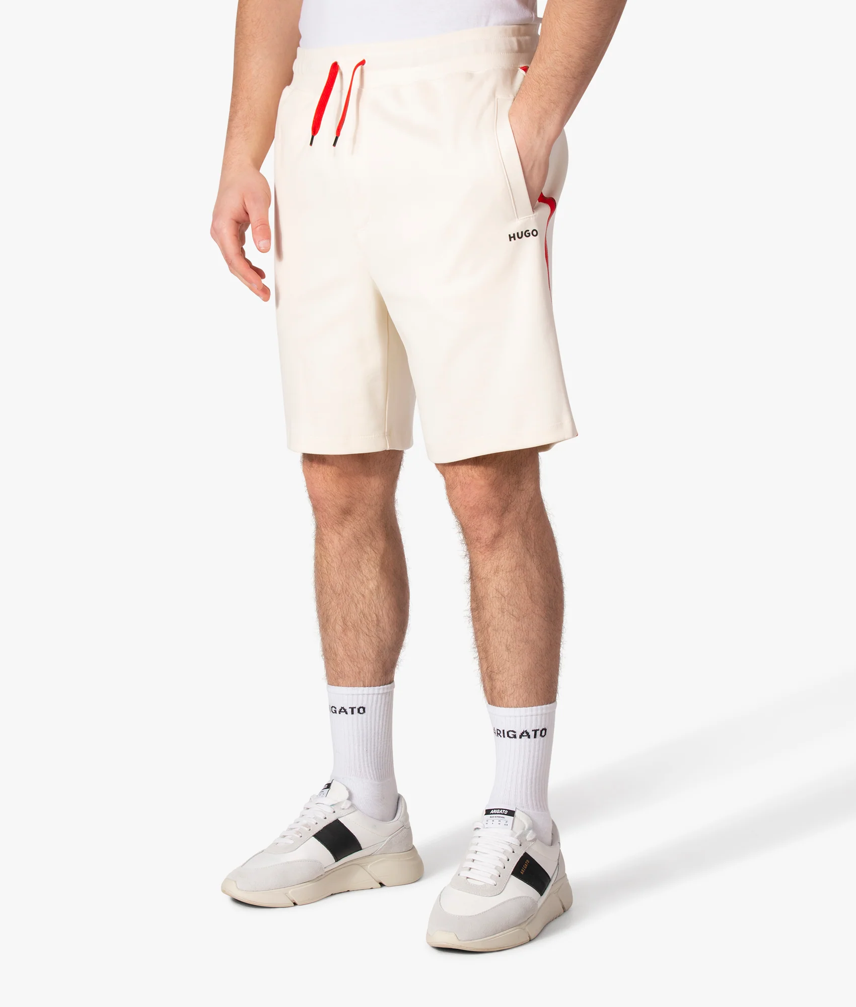 Datinir Logo Tape Side Stripe Shorts