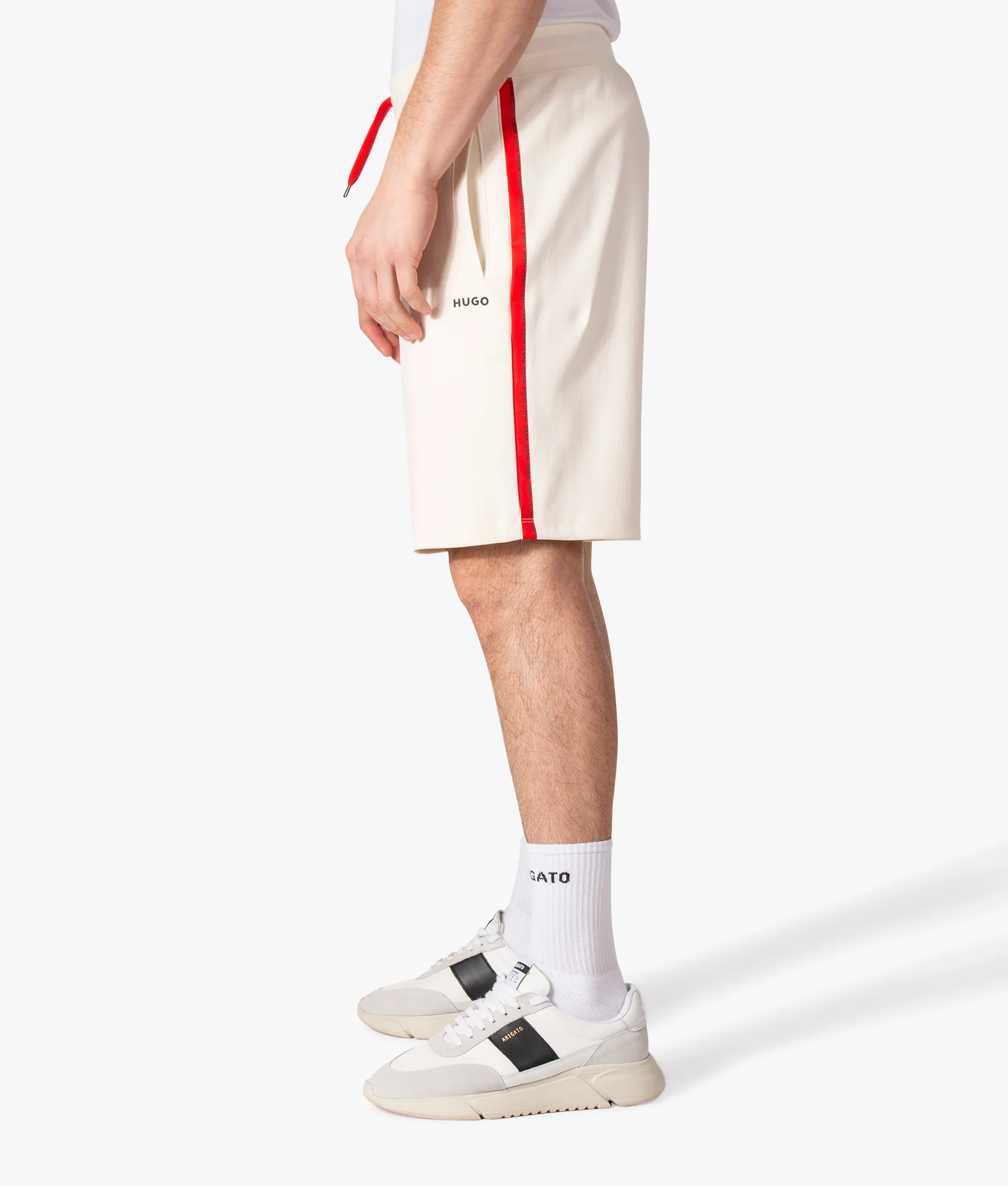 Datinir Logo Tape Side Stripe Shorts - Image 4