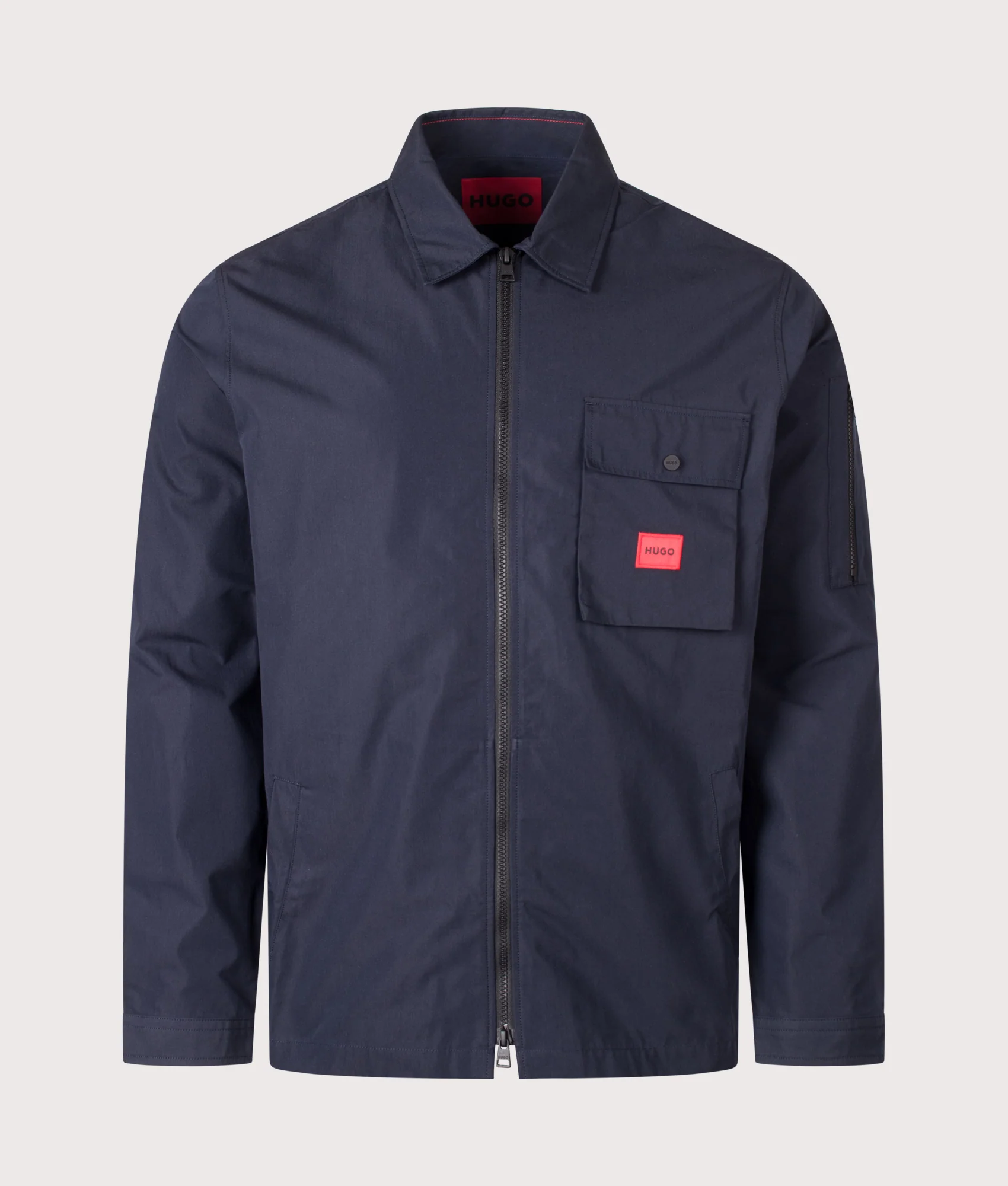 Relaxed Fit Emmond Zip Through Overshirt - Image 2