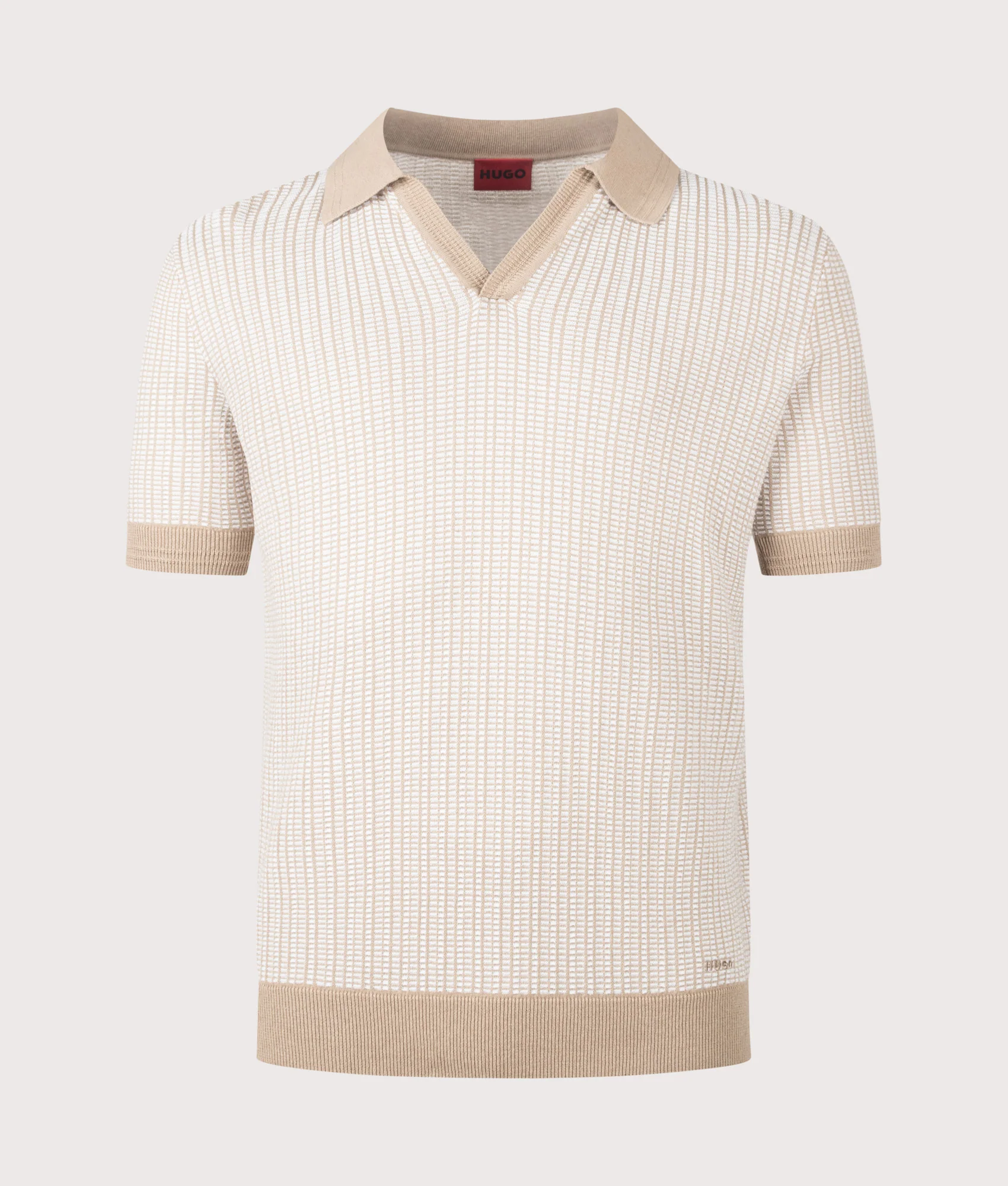 Johnny Collar Knitted Polo Shirt