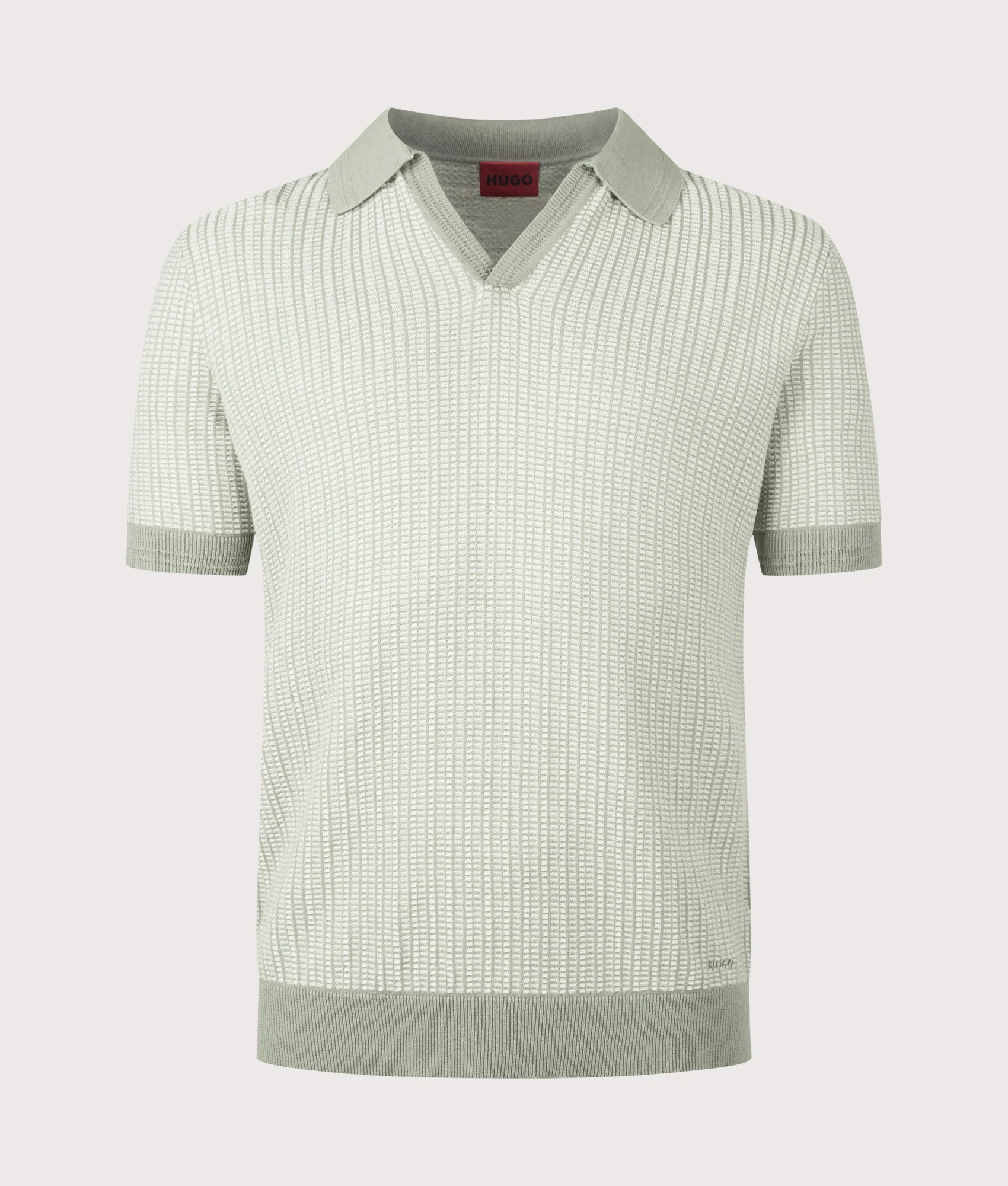 Johnny Collar Knitted Polo Shirt