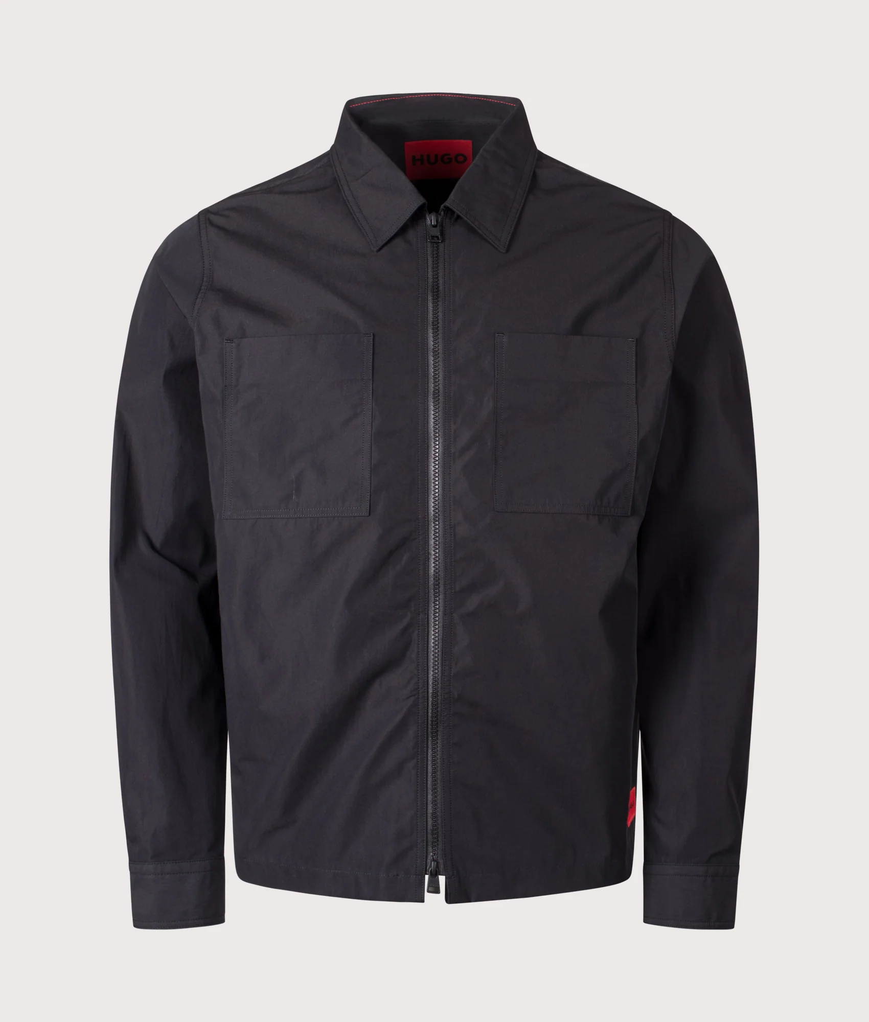 Oversized Zip Through Evalom Overshirt - Image 3