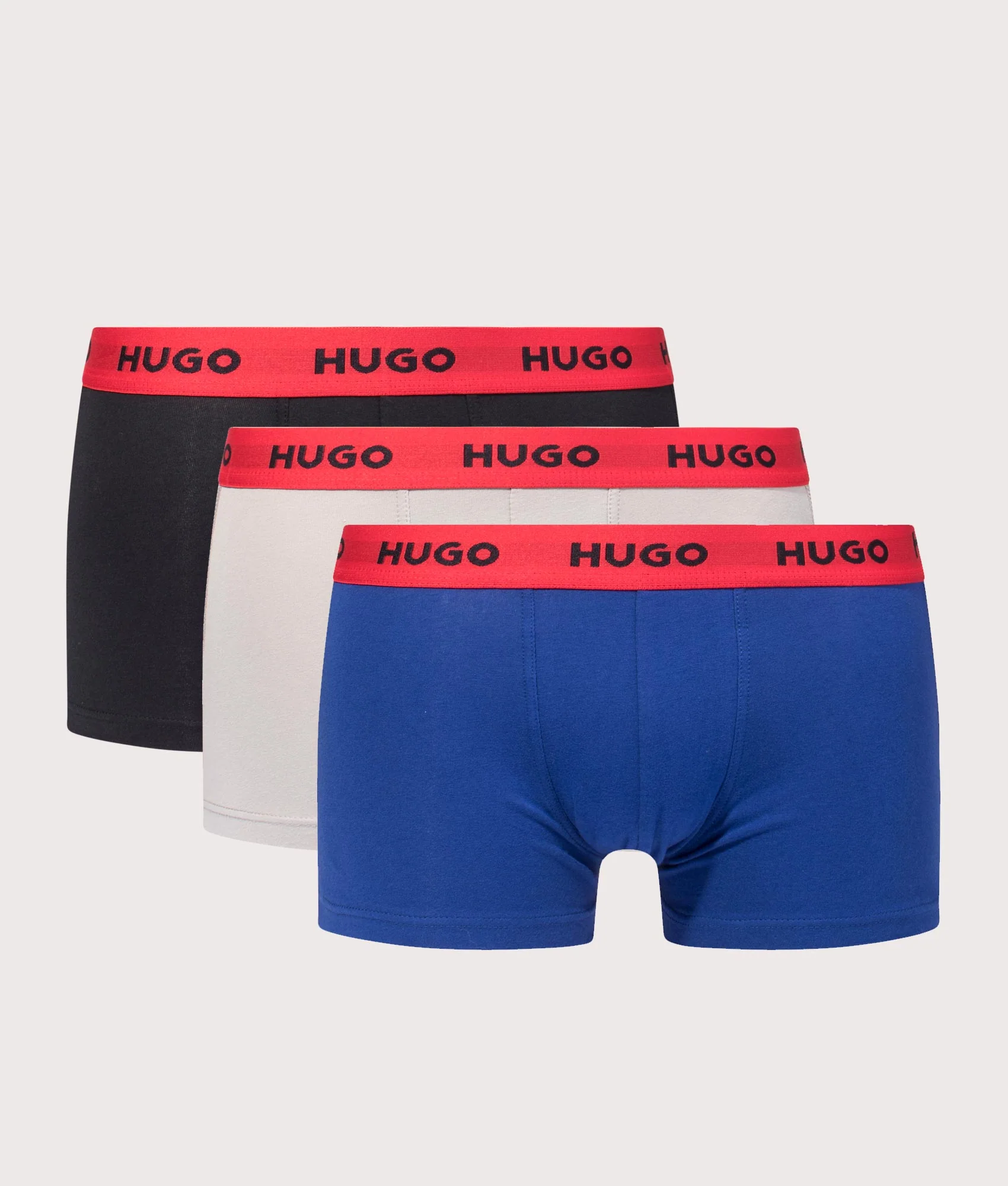 Three Pack of Cotton Stretch Trunks