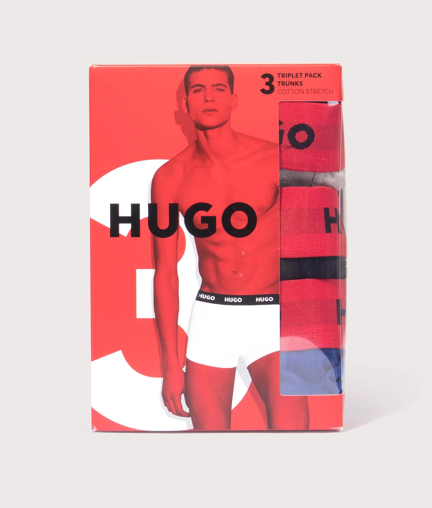 Three Pack of Cotton Stretch Trunks - Image 2