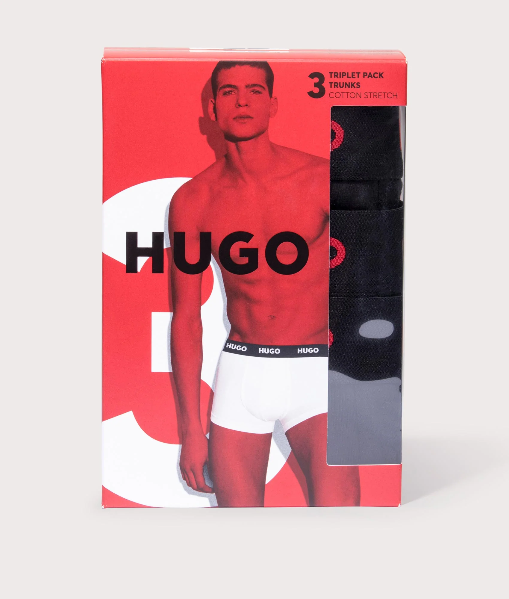 Three Pack of Cotton Stretch Trunks - Image 2