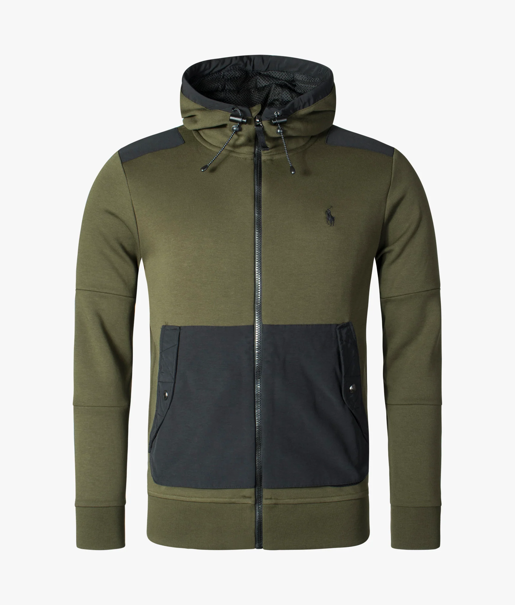 Hybrid Zip Fleece Hoodie