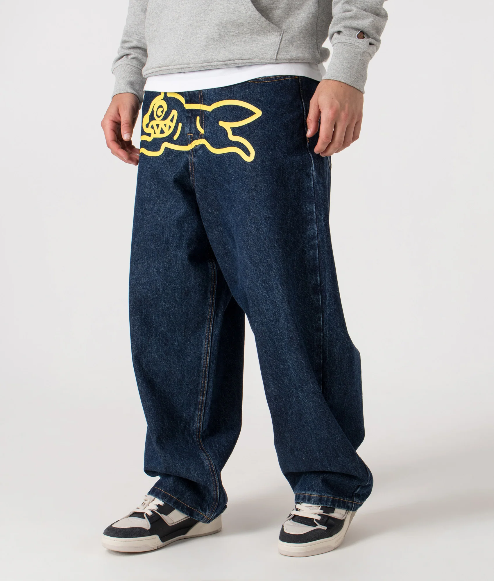 Running Dog Triple Scoop Denim Pants - Image 4