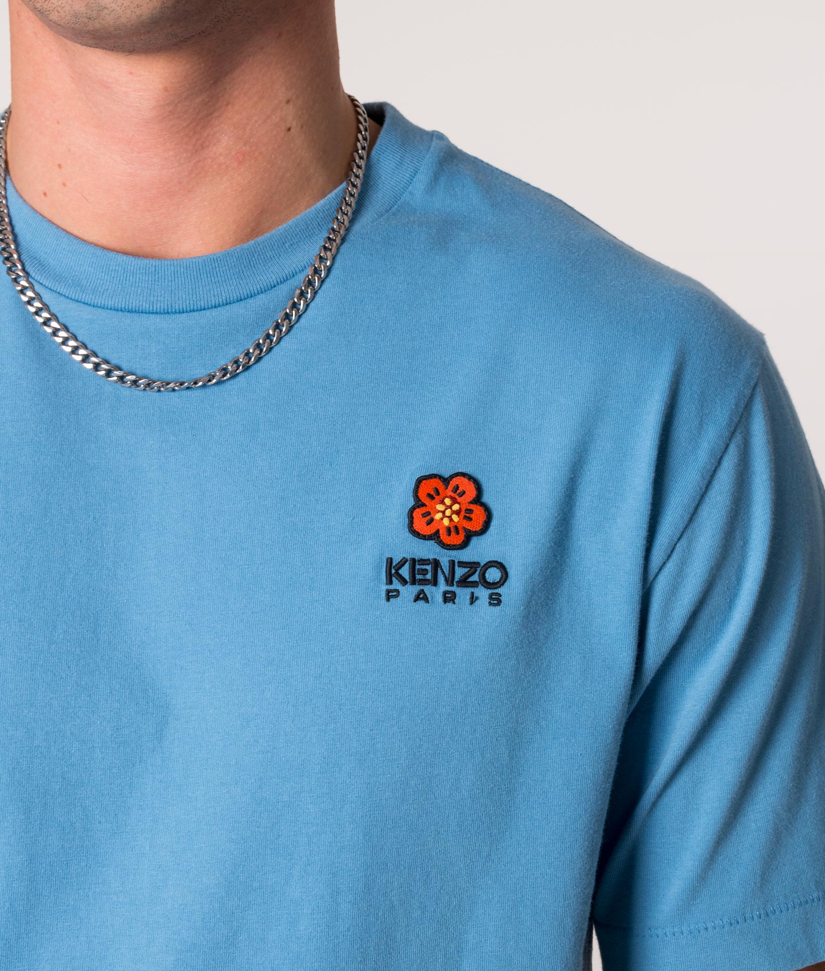 Boke Flower Crest Logo T-Shirt - Image 2