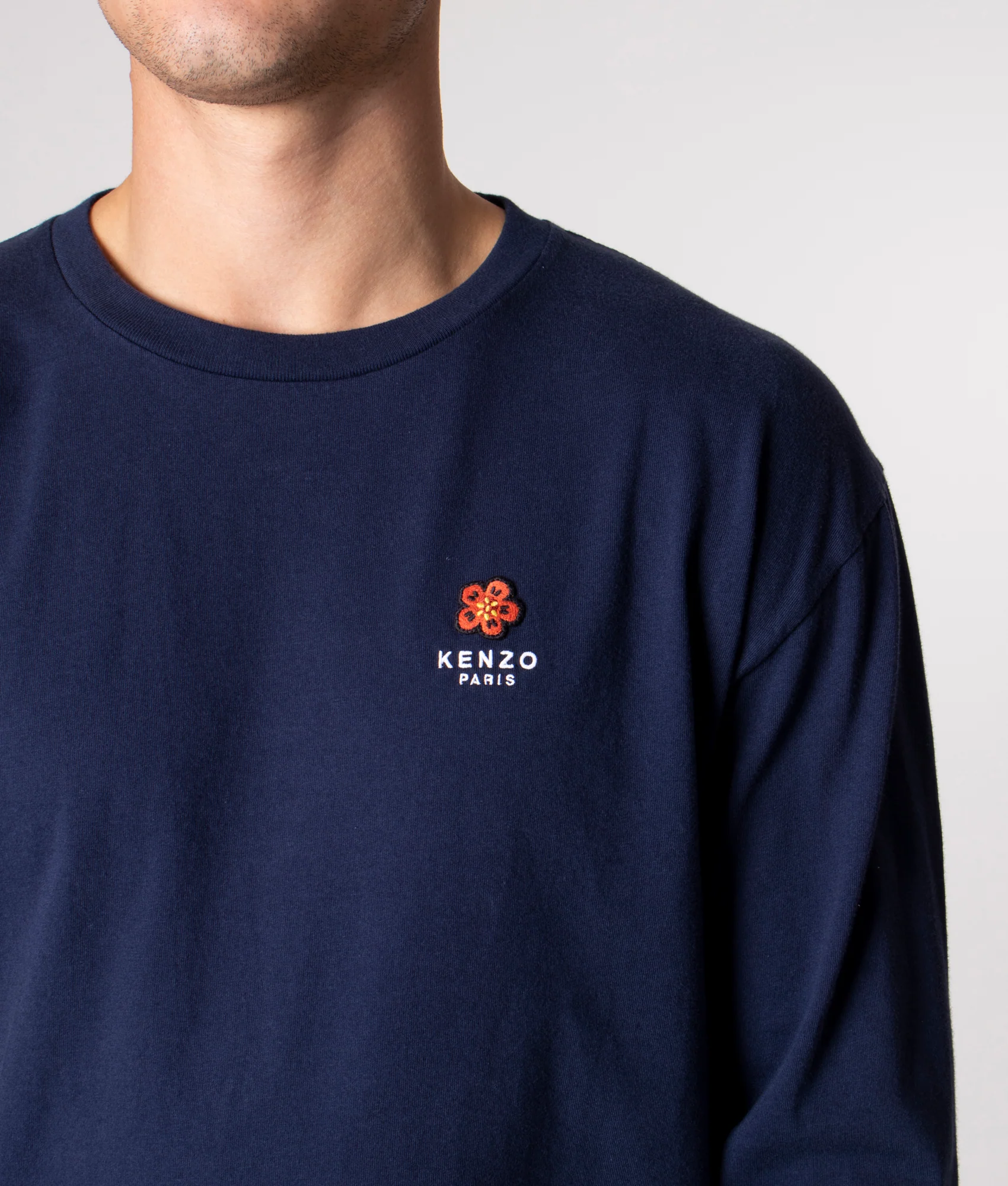 Long Sleeve Boke Flower T-Shirt - Image 3