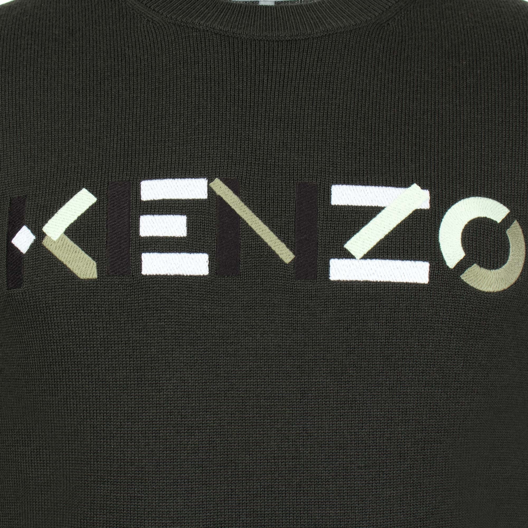 KENZO Multicolour Logo Jumper - Image 2