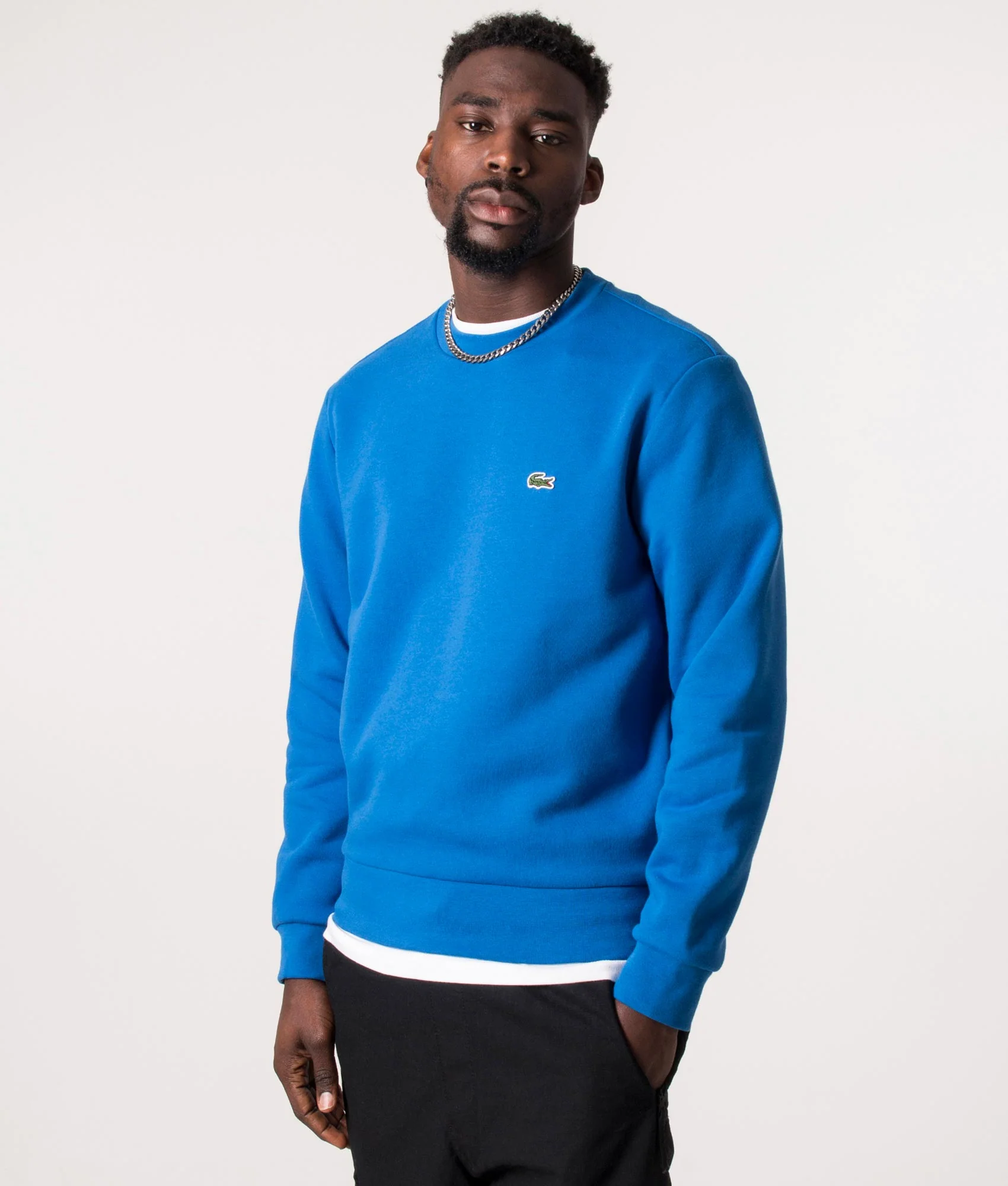 Relaxed Fit Brushed Cotton Sweatshirt