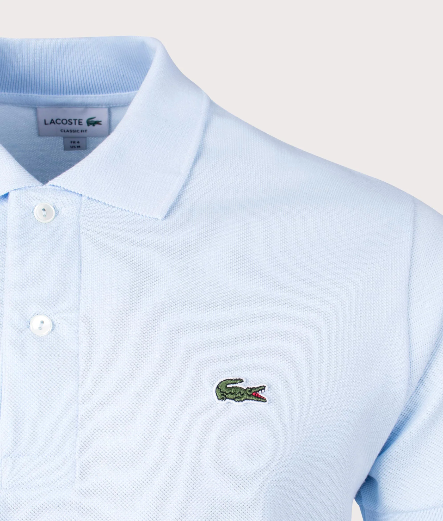 Classic Fit L1212 Croc Logo Polo Shirt - Image 3