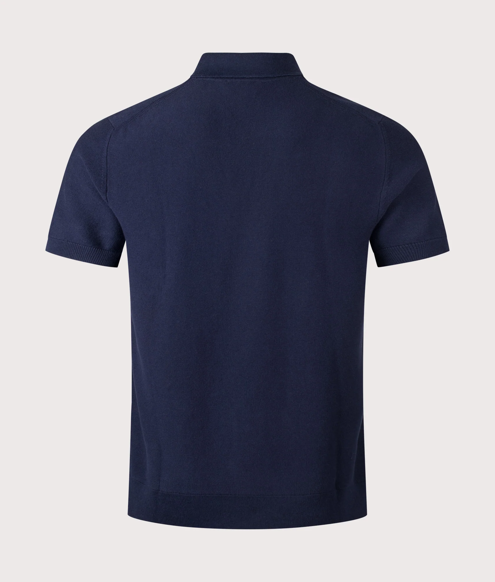 Classic Fit Knitted Polo Shirt - Image 3
