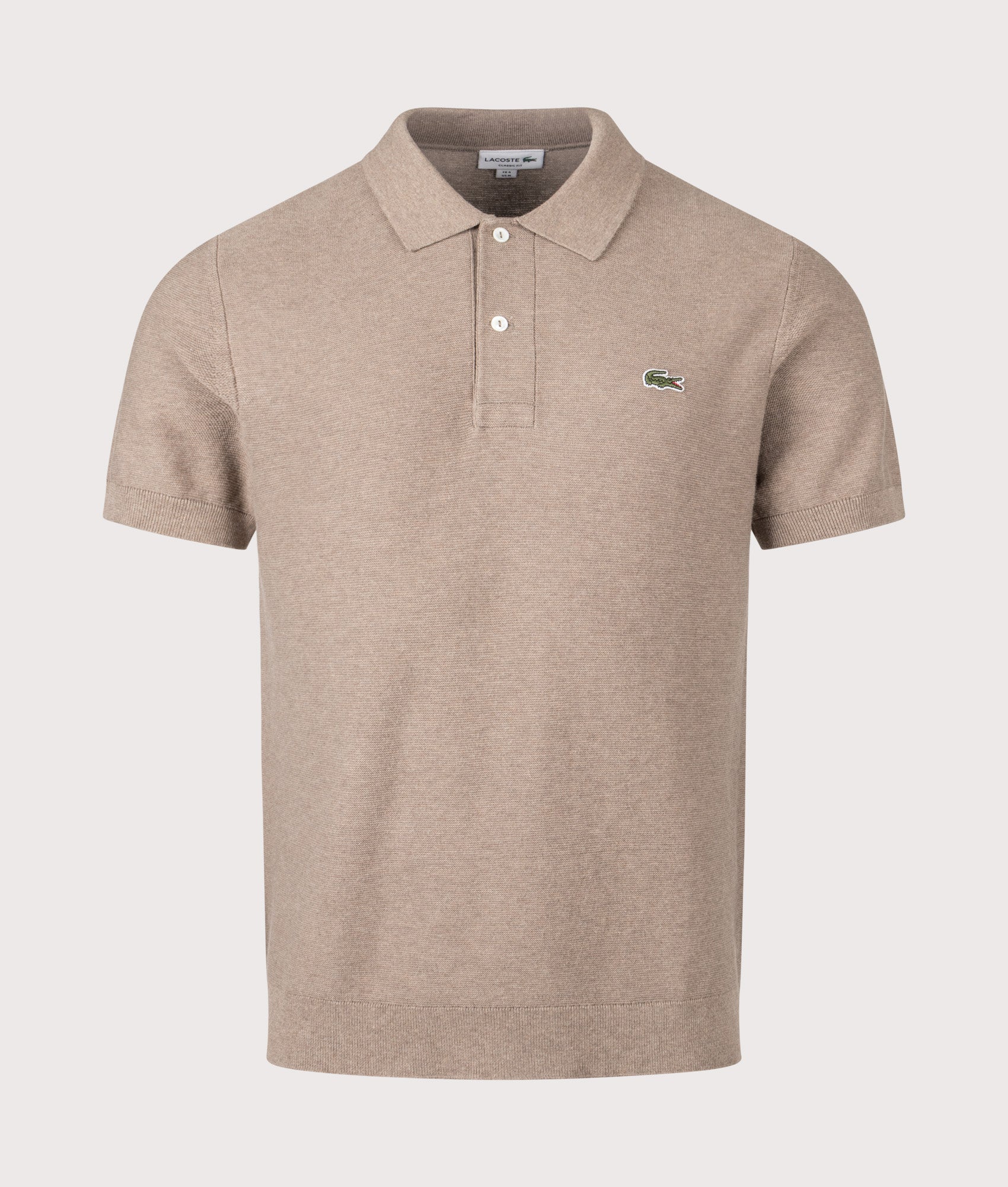 Classic Fit Knitted Polo Shirt
