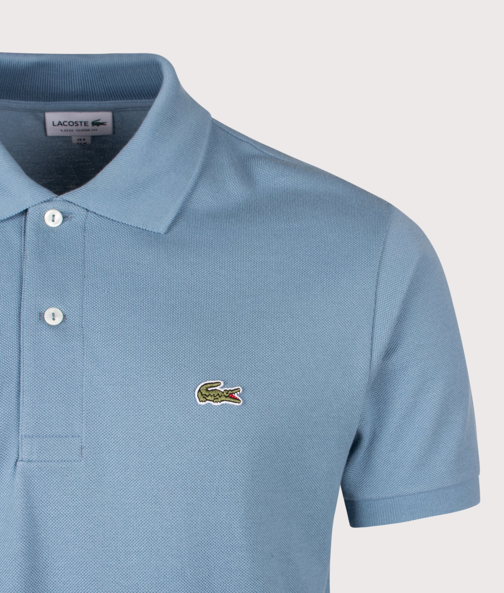 Classic Fit L1212 Croc Logo Polo Shirt - Image 2