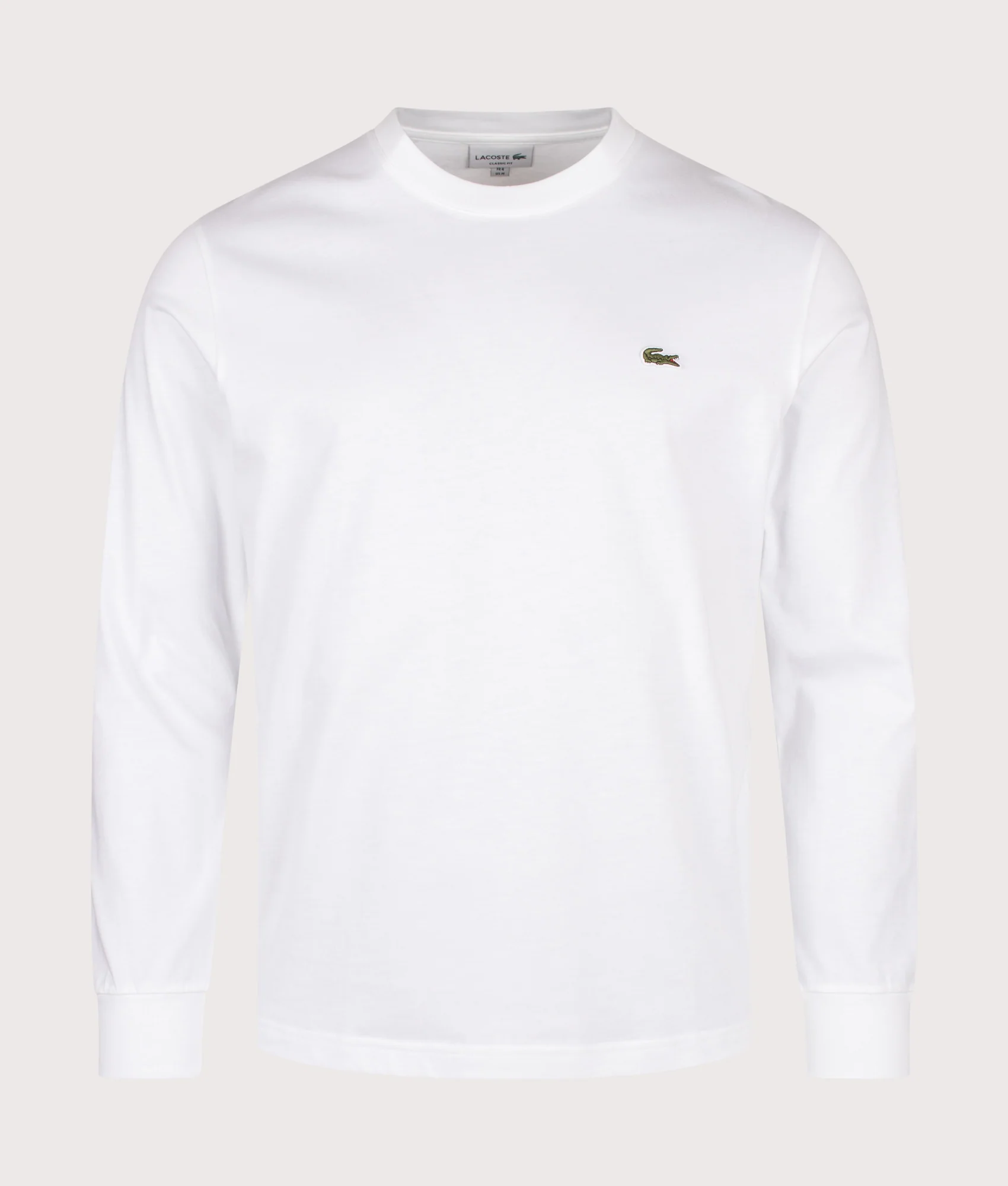 Classic Fit Long Sleeved Cotton T-Shirt