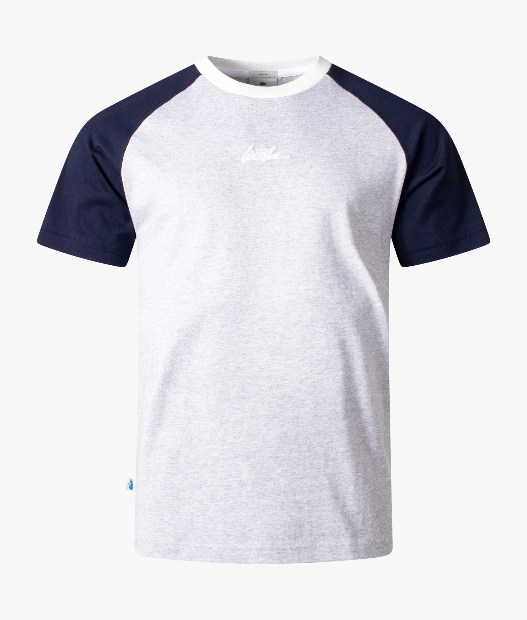 Colour Block Central Script Unisex T-Shirt